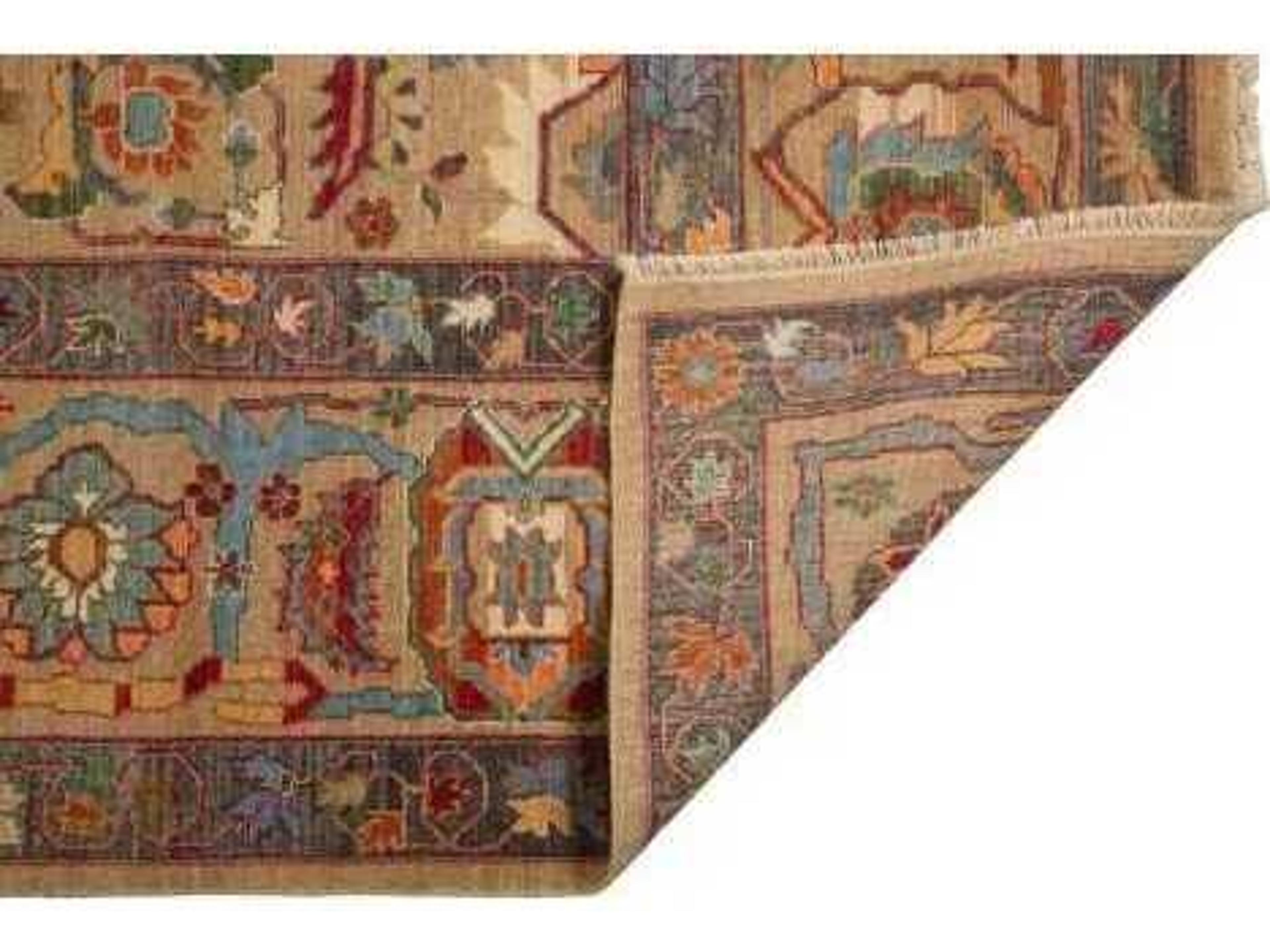 Harounian Rugs  Soft Sepia Area Rug