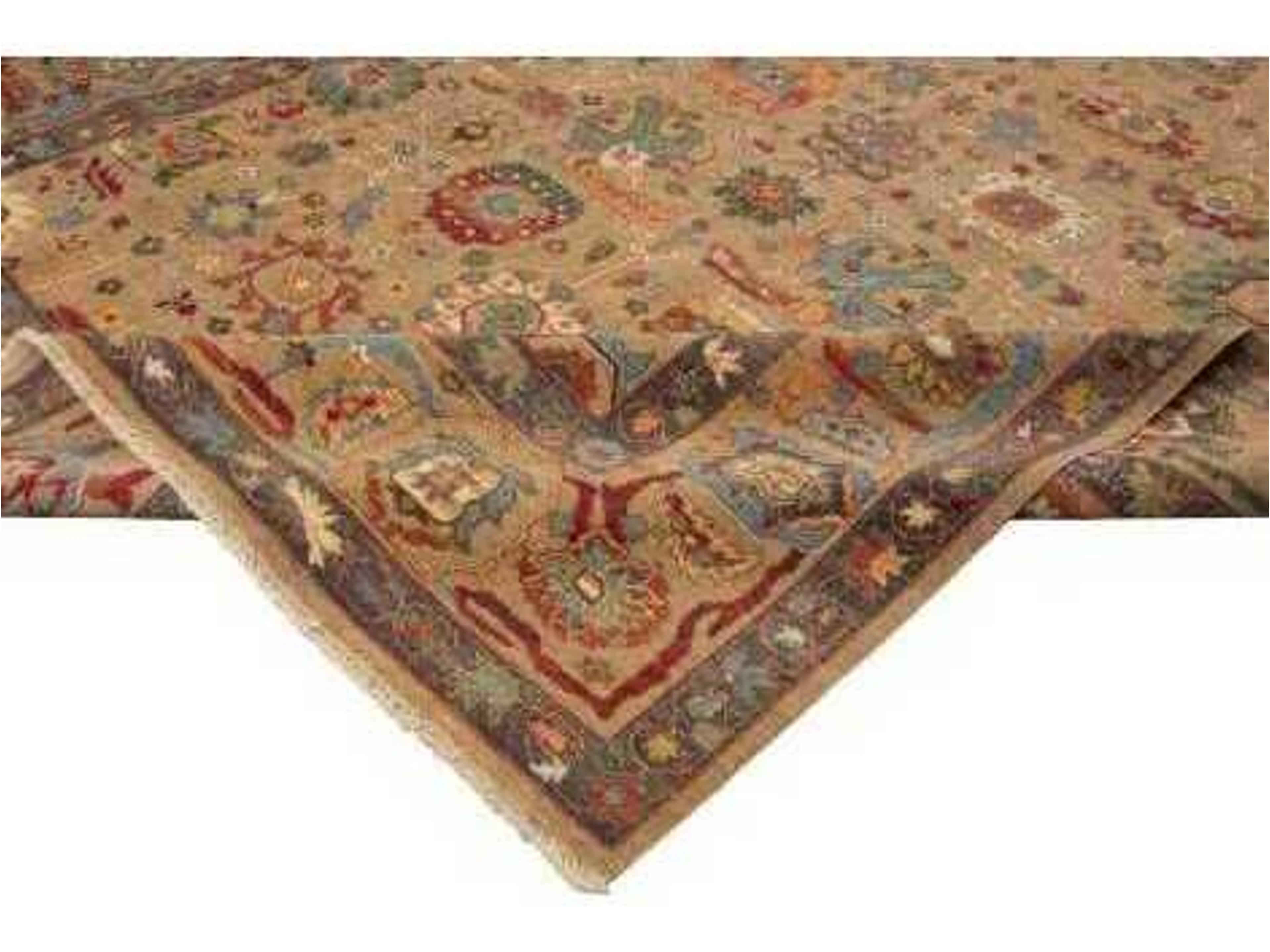 Harounian Rugs  Soft Sepia Area Rug