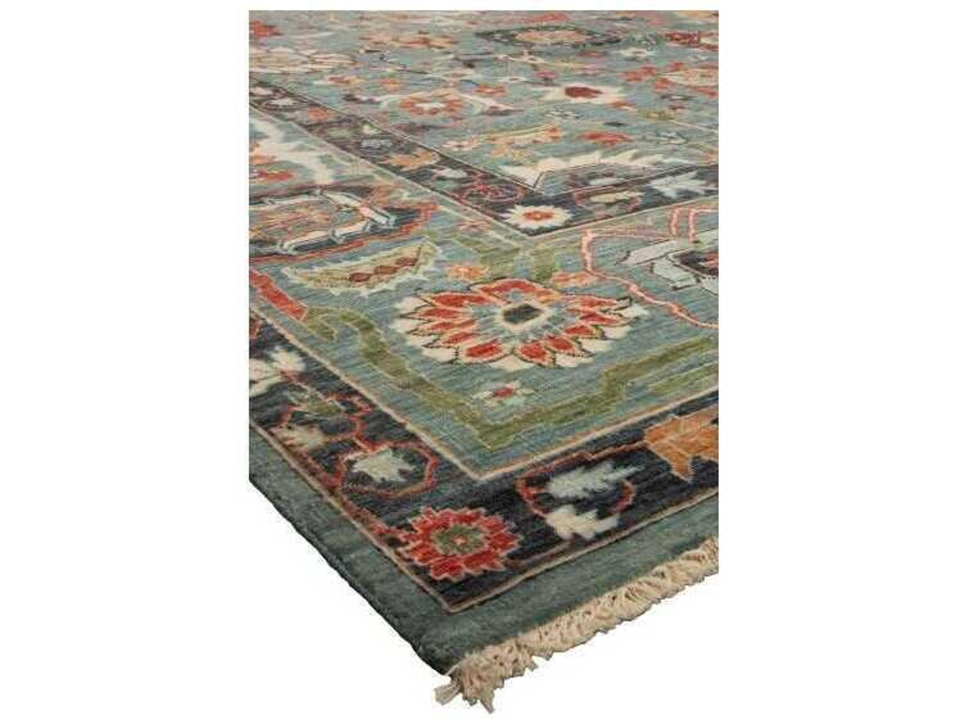 Harounian Rugs  French Blue Area Rug