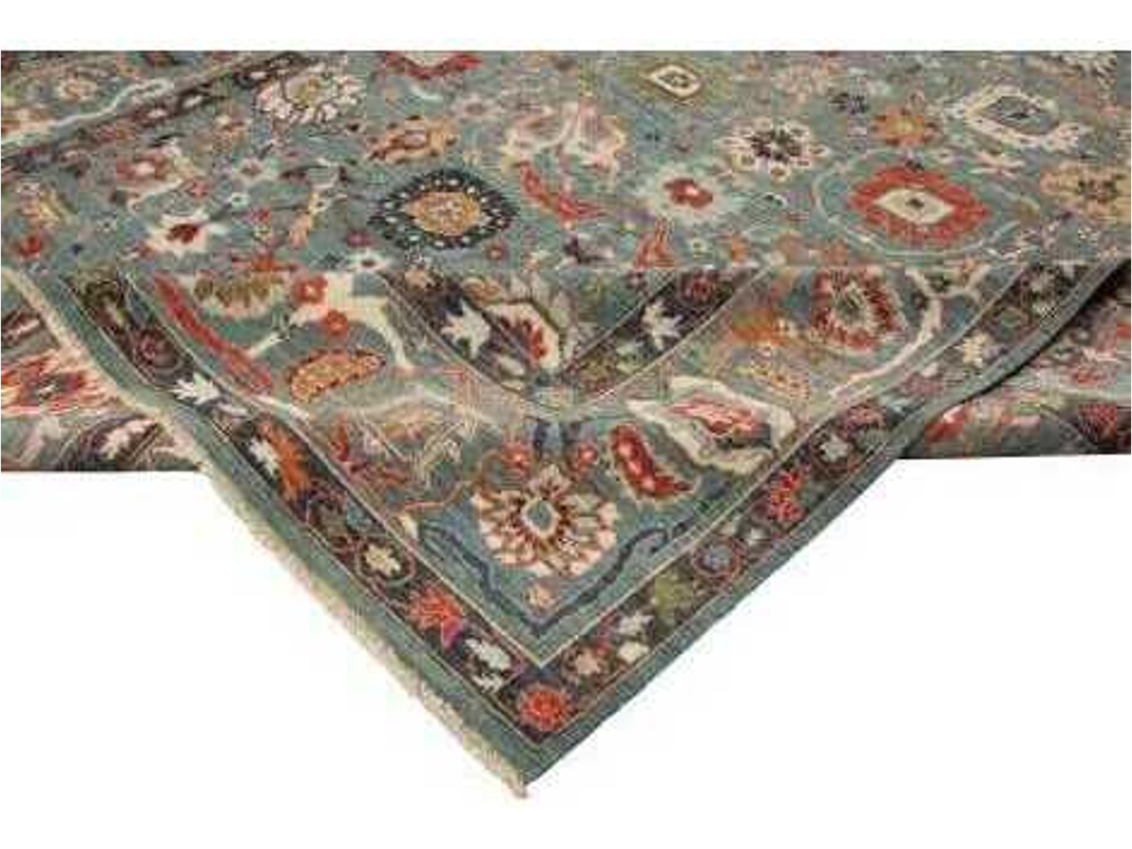 Harounian Rugs  French Blue Area Rug