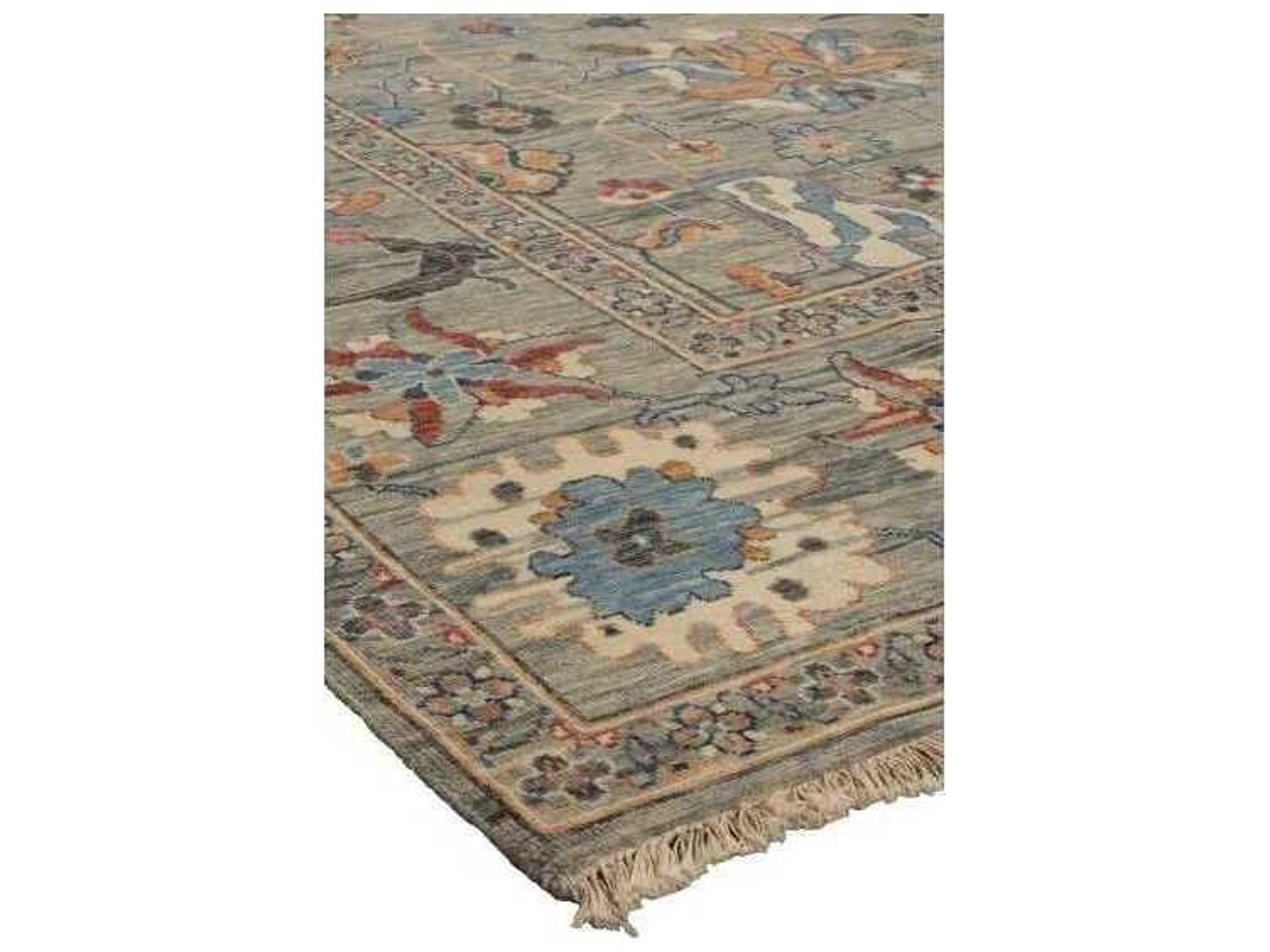 Harounian Rugs  Stony Blue Area Rug