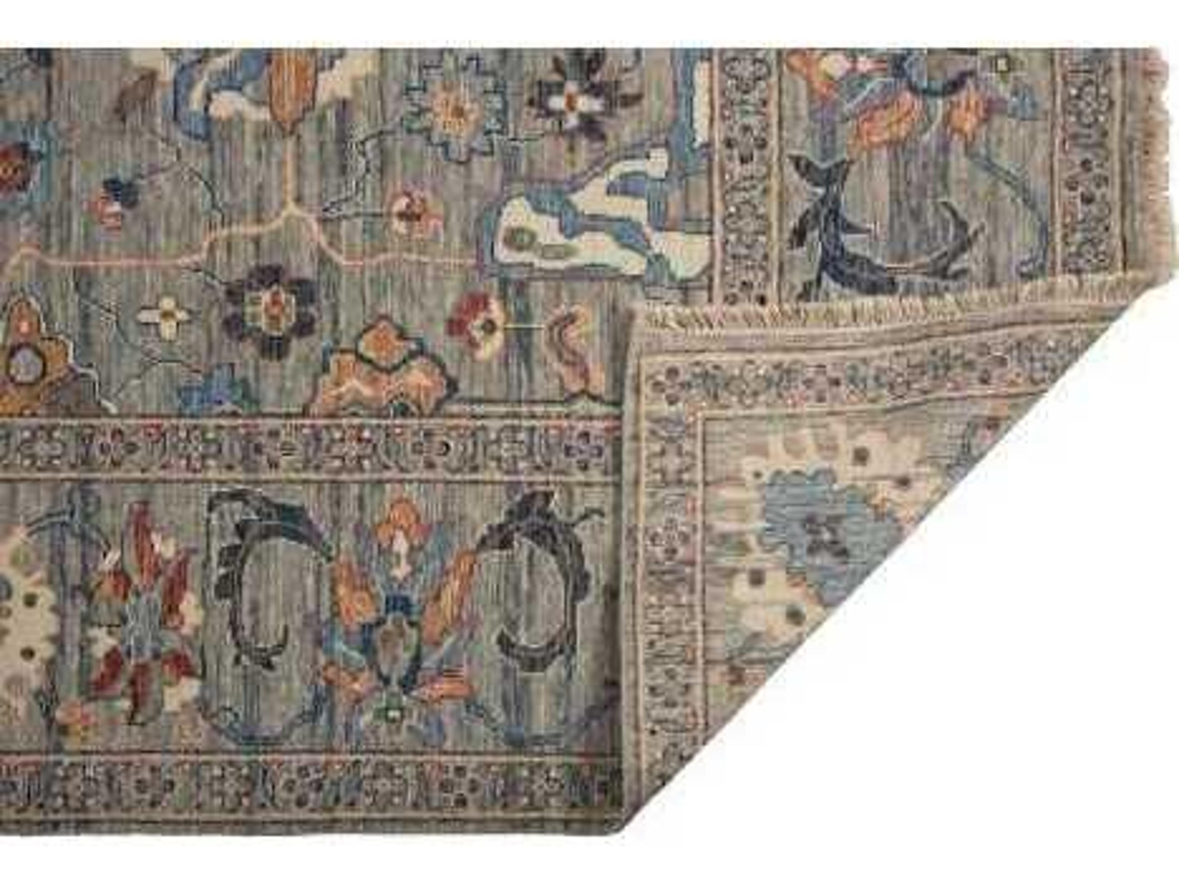 Harounian Rugs  Stony Blue Area Rug