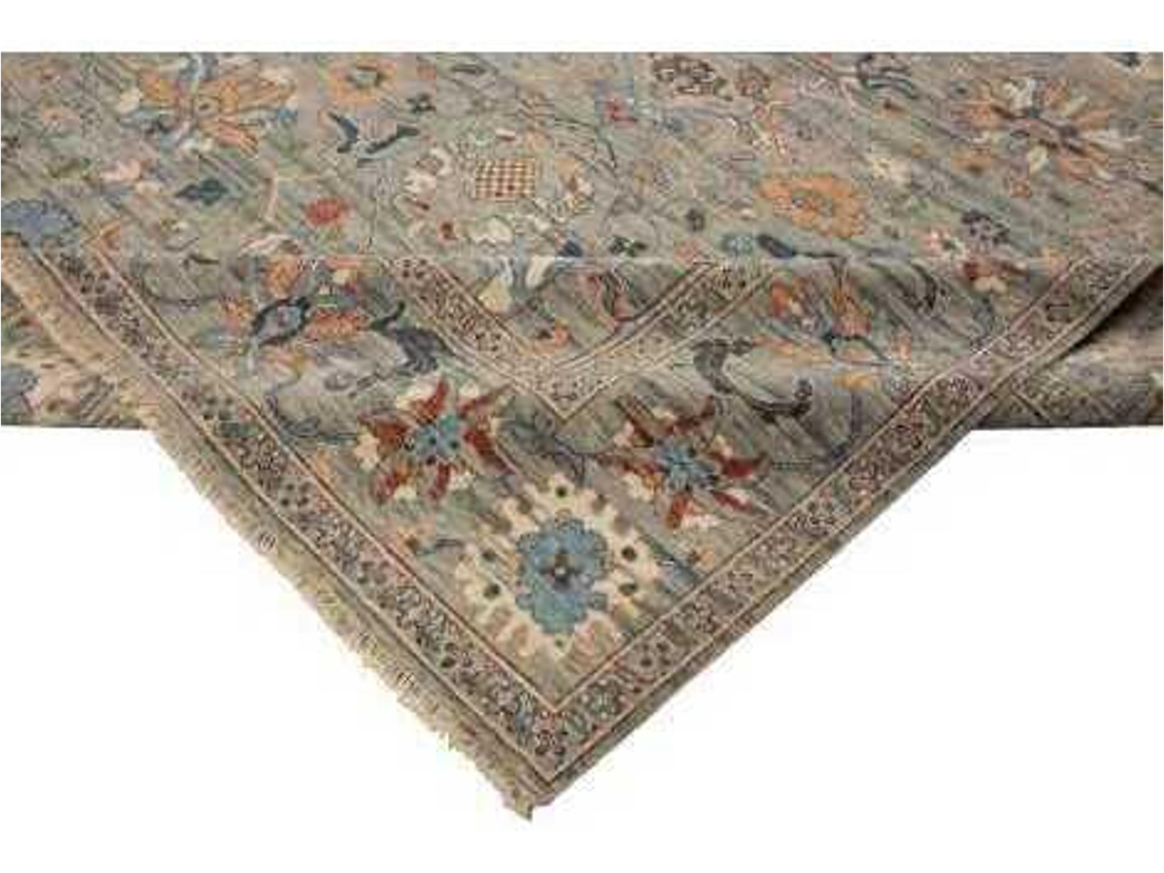 Harounian Rugs  Stony Blue Area Rug