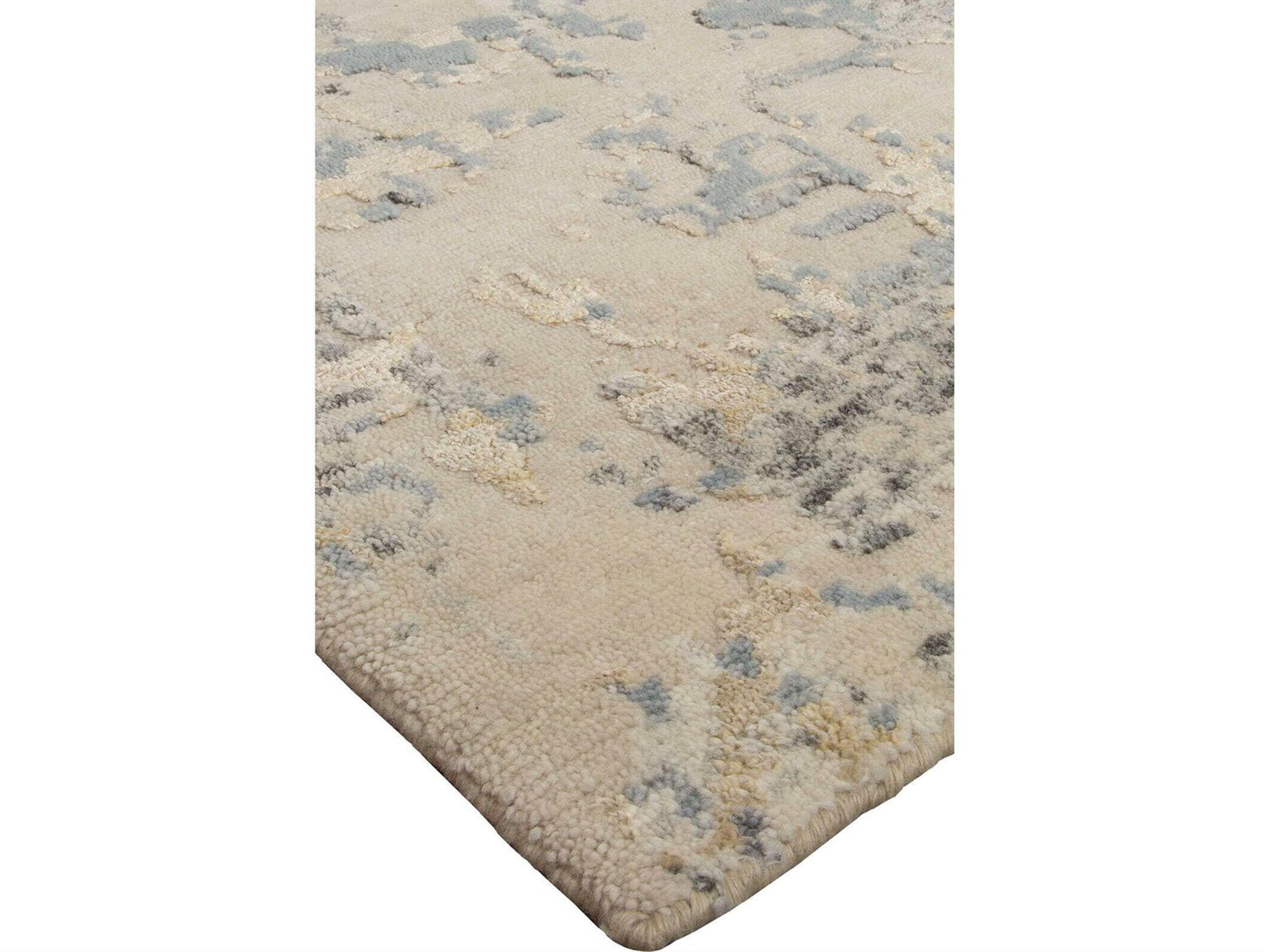 Harounian Rugs Blue - Gold Area Rug