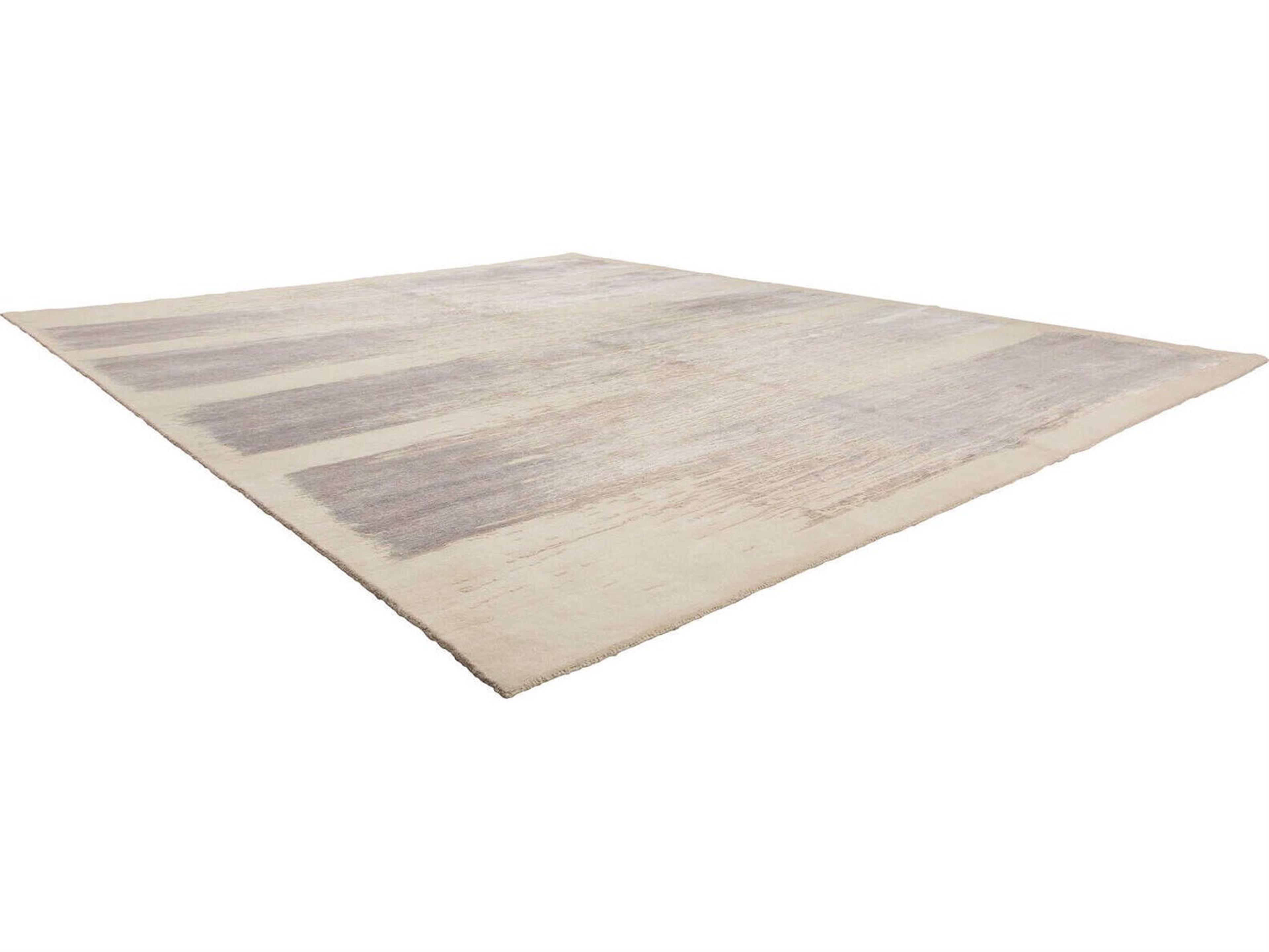 Harounian Rugs  Silver Satin Area Rug