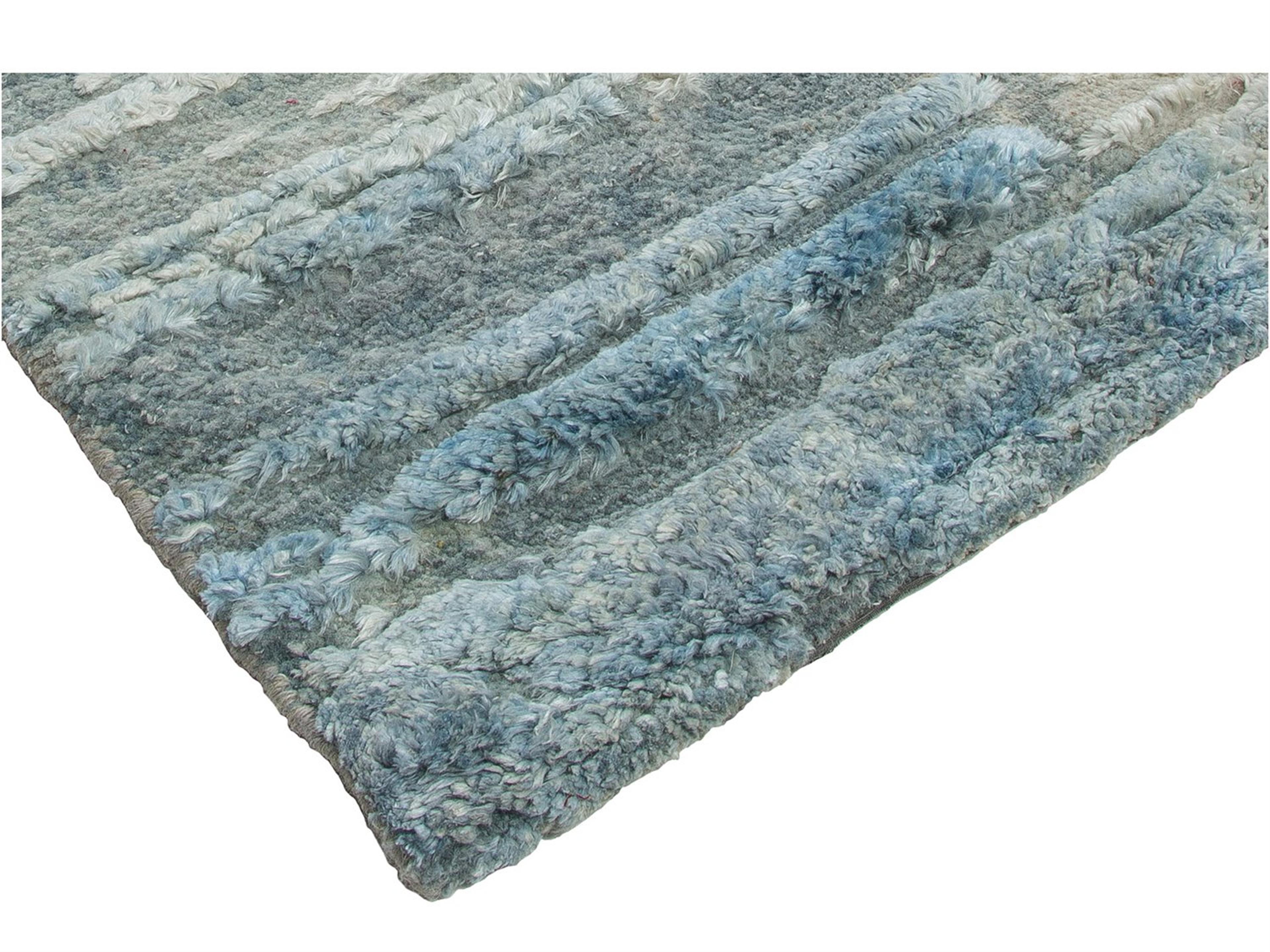 Harounian Rugs Intrigue  Pearl - Blue Area Rug