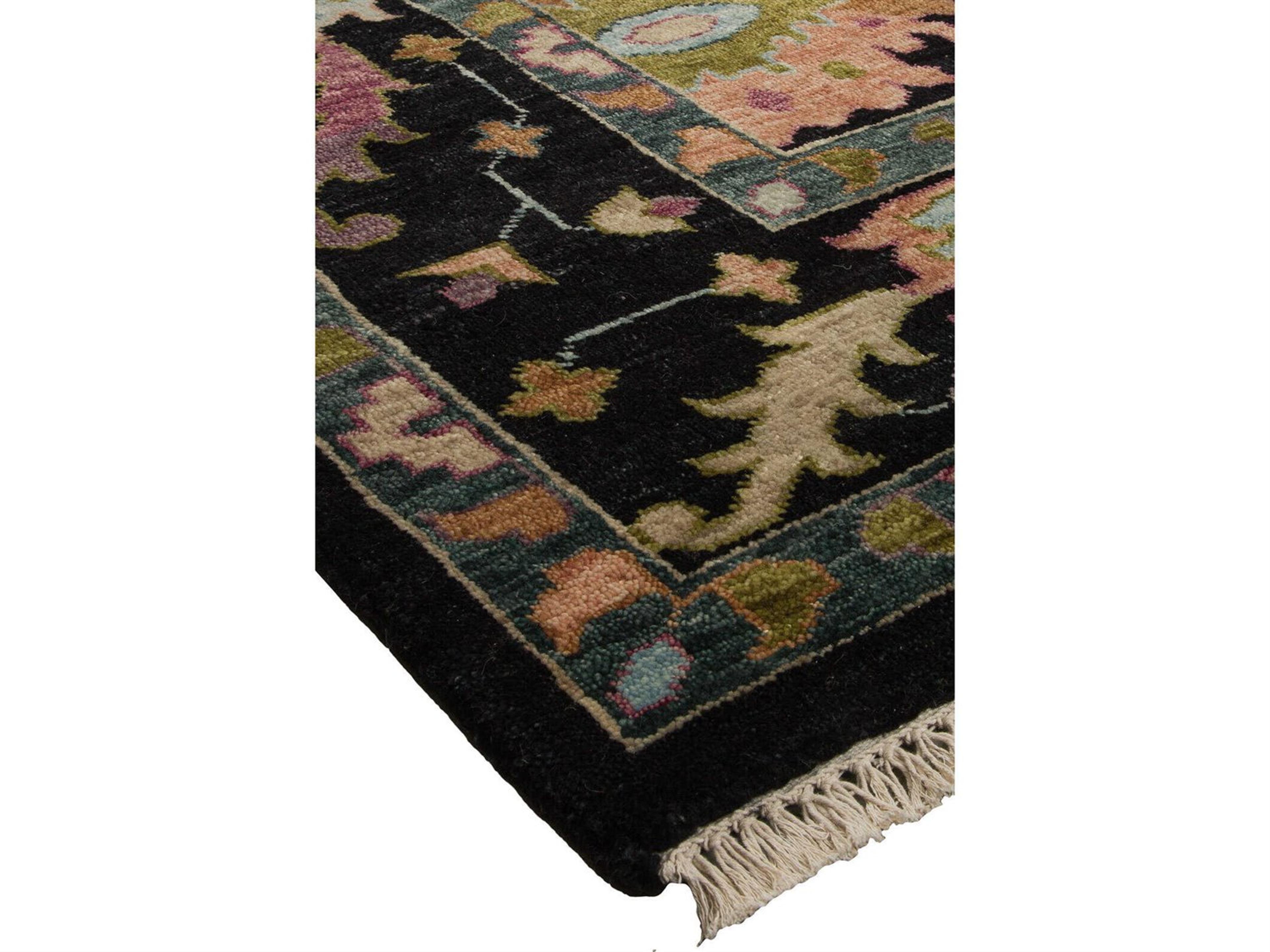 Harounian Rugs  Black - Mutli Area Rug