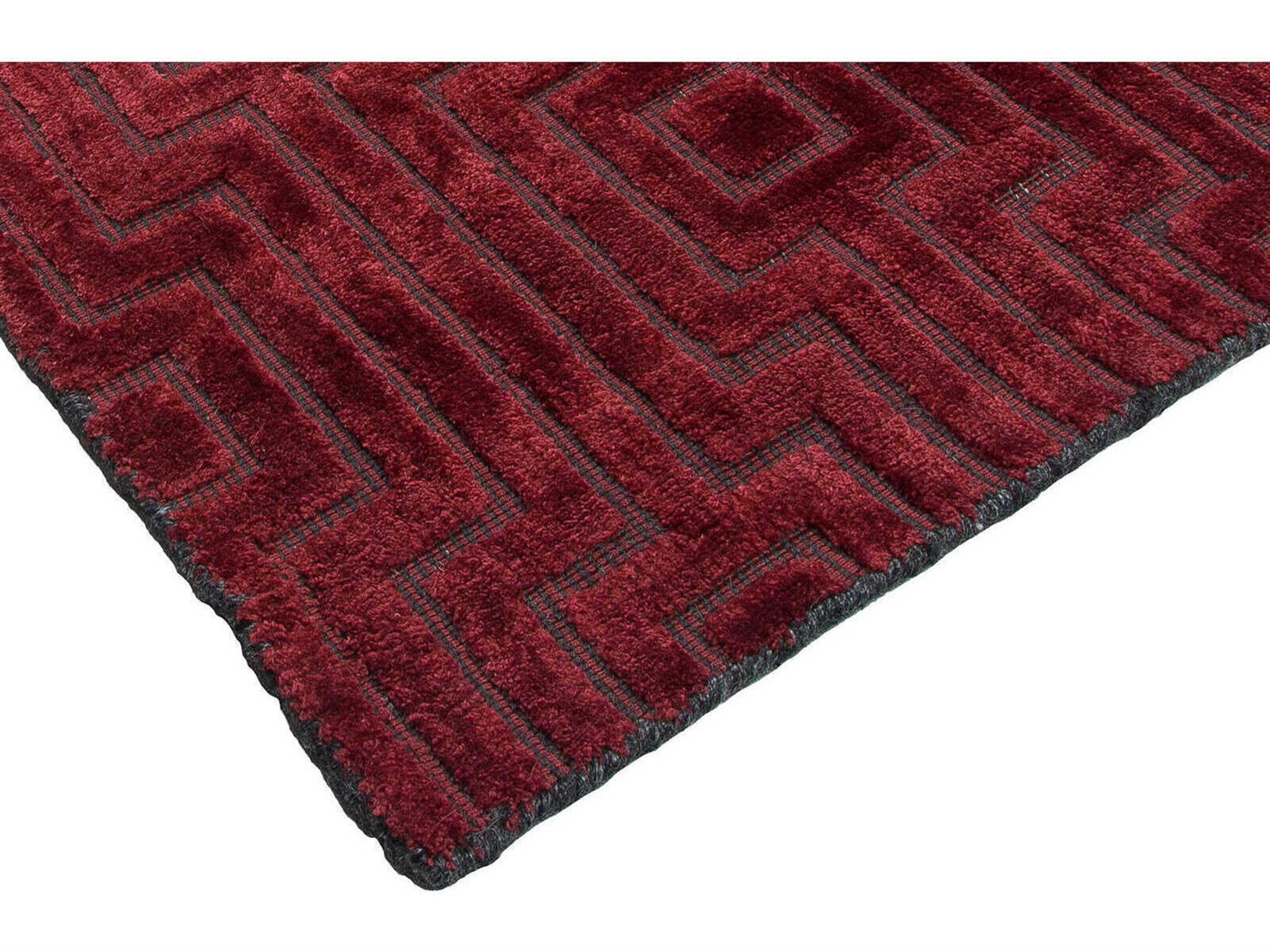 Harounian Rugs Latitude Burgundy Area Rug