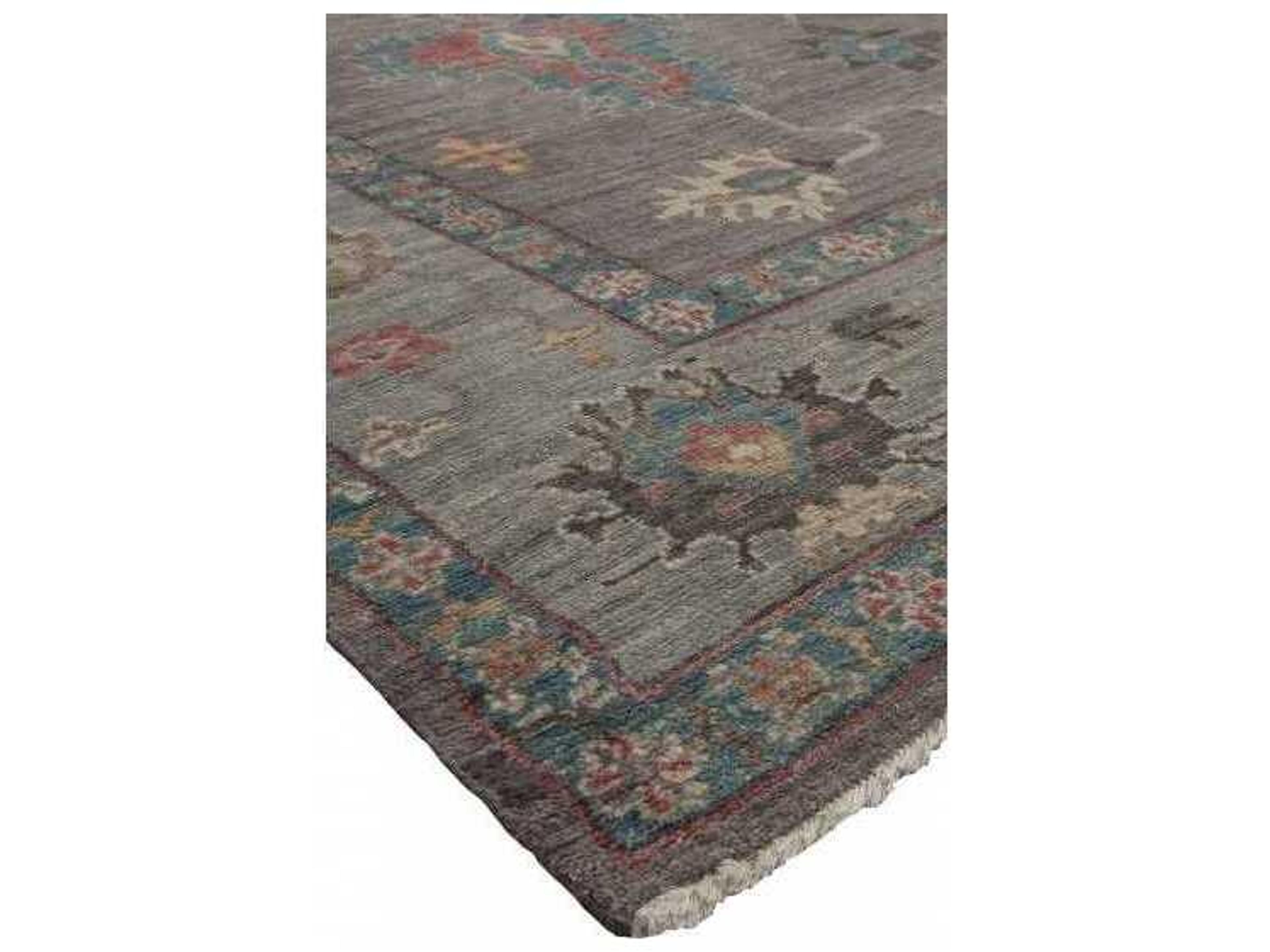 Harounian Rugs Majestic Oushak Bordered Area Rug