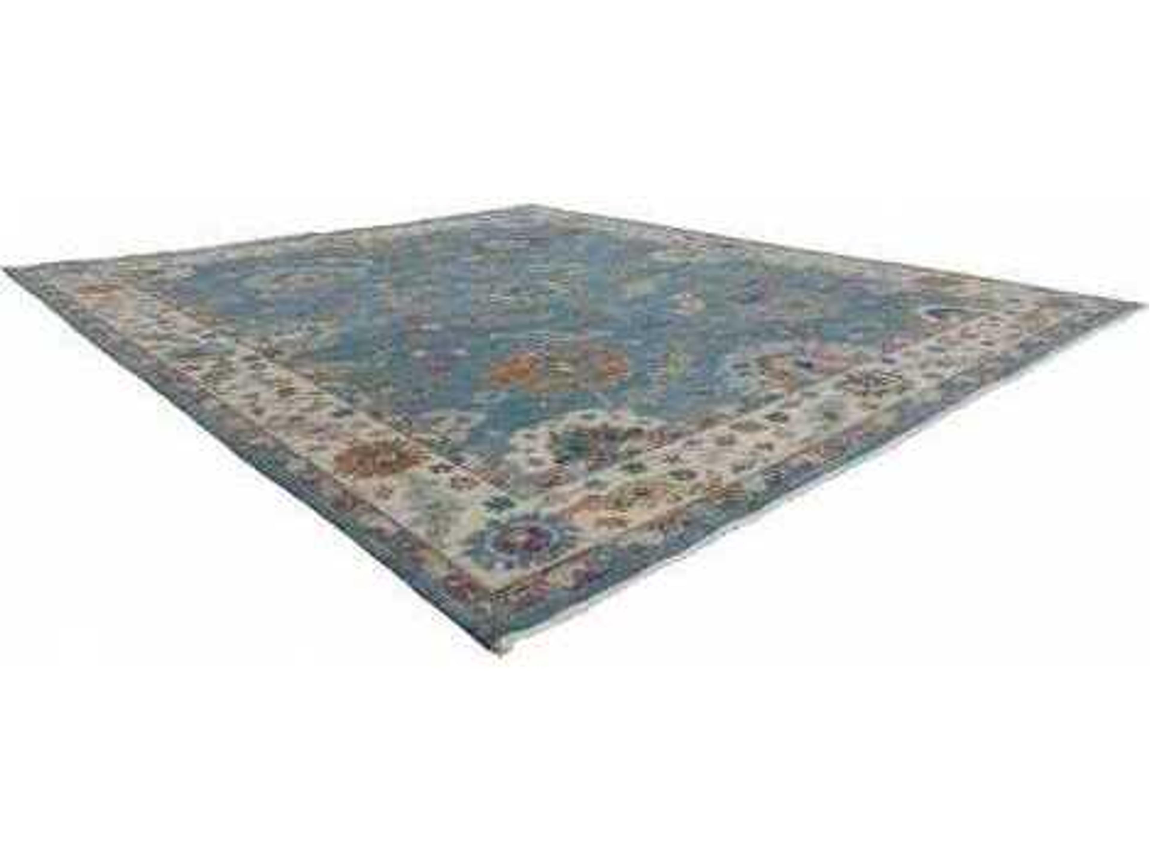 Harounian Rugs Majestic Oushak Bordered Area Rug
