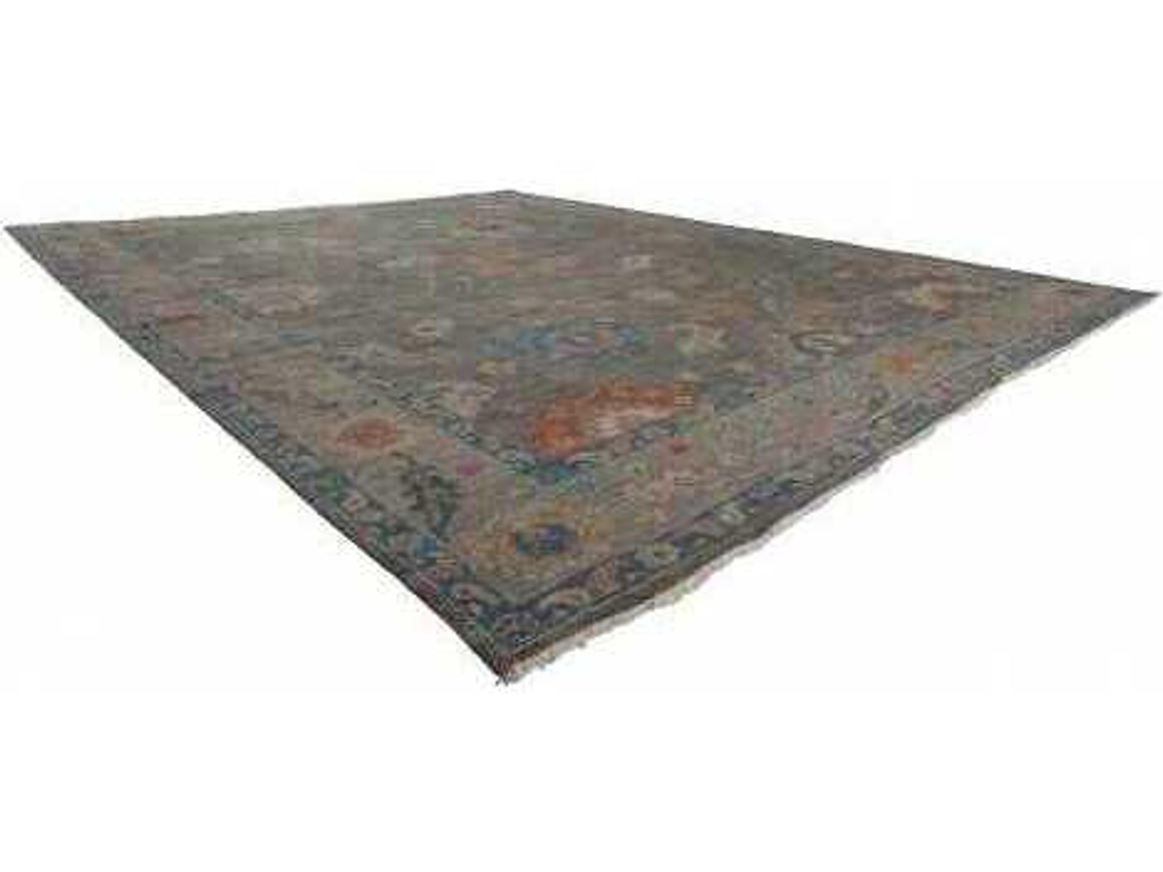 Harounian Rugs Majestic Oushak Bordered Area Rug