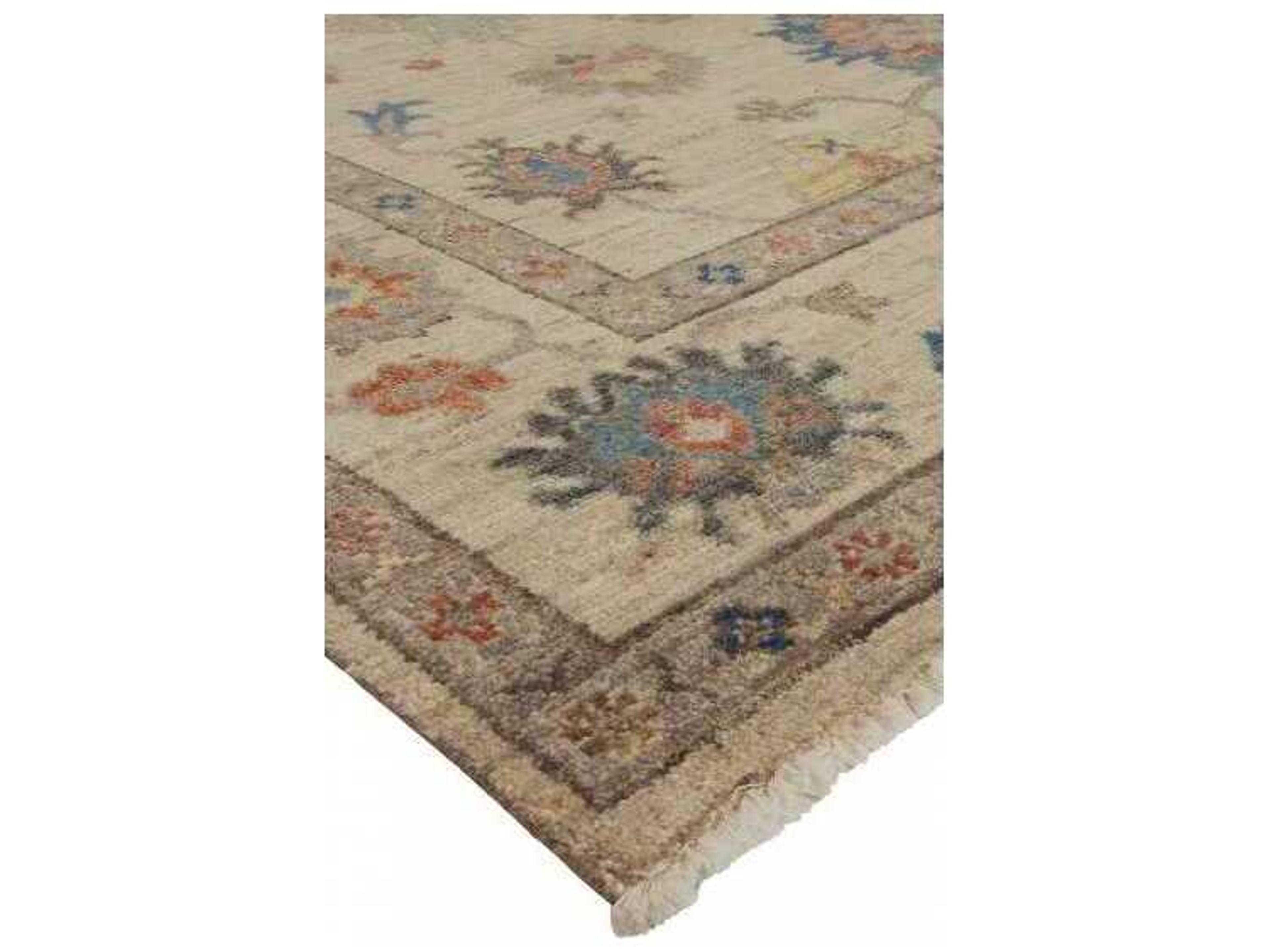Harounian Rugs Majestic Oushak Bordered Area Rug