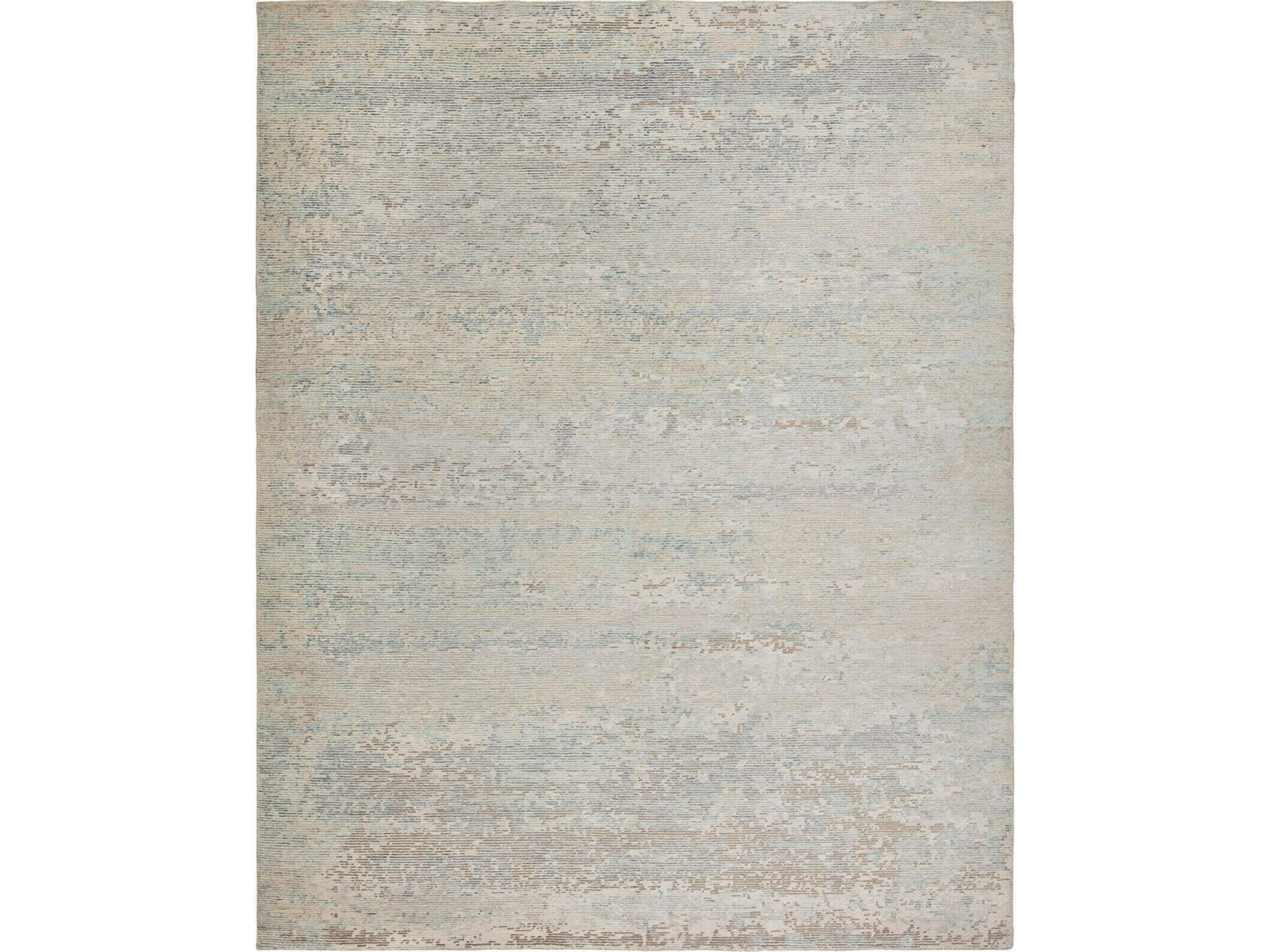 Milan Silver - Blue Area Rug