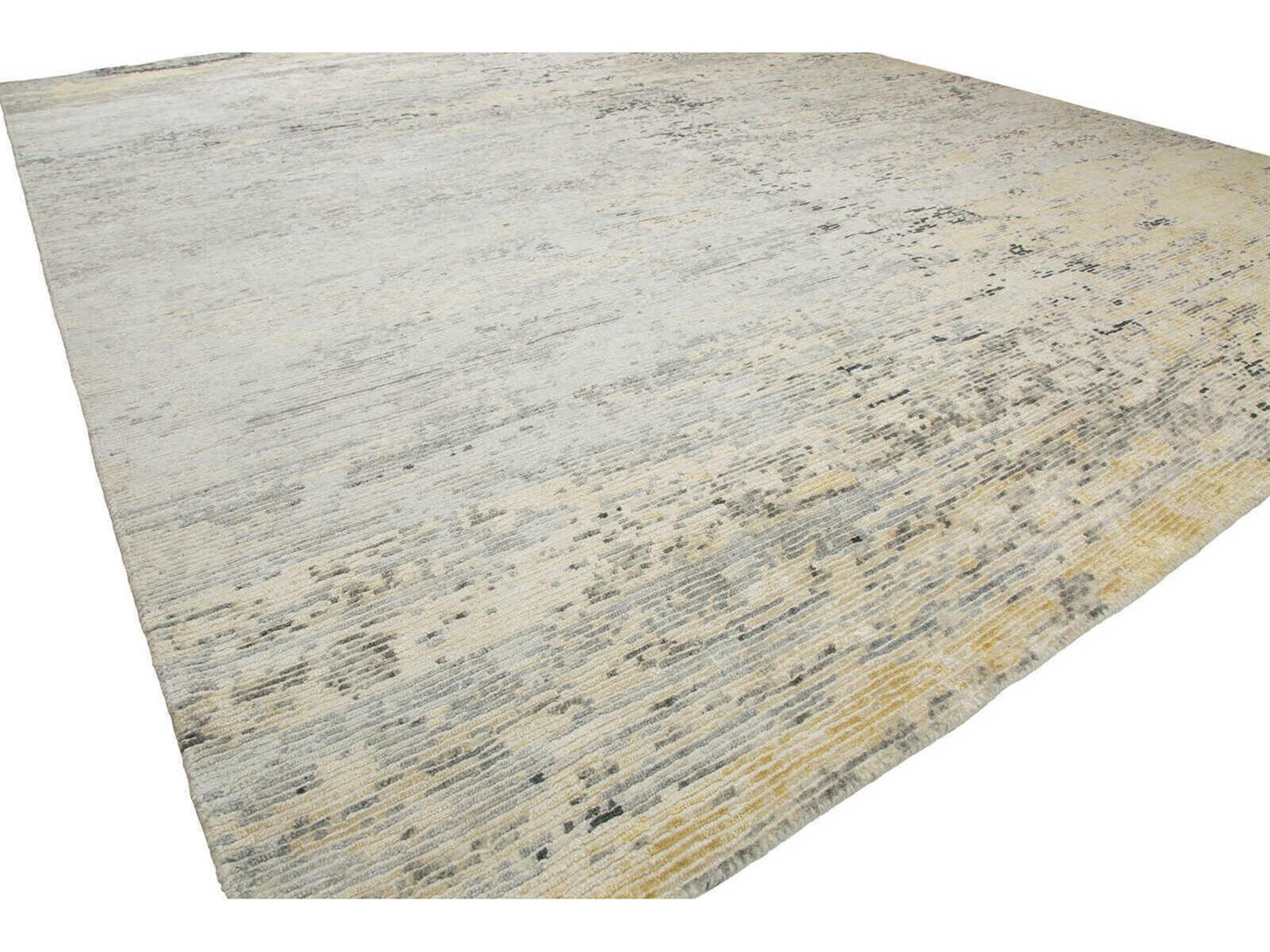 Harounian Rugs Milan Gold - Blue Area Rug