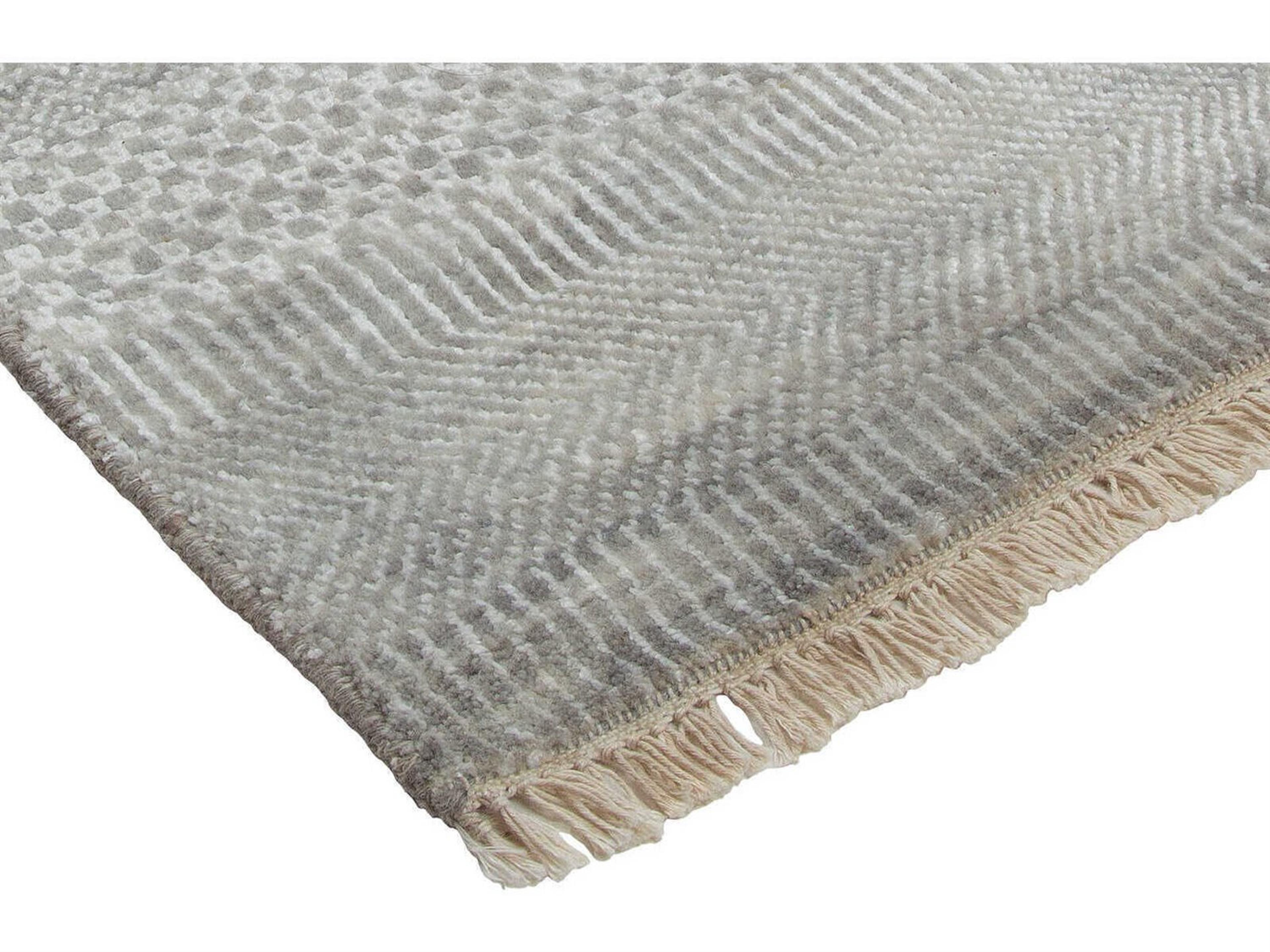 Harounian Rugs Mirage Light Grey - Silver Area Rug