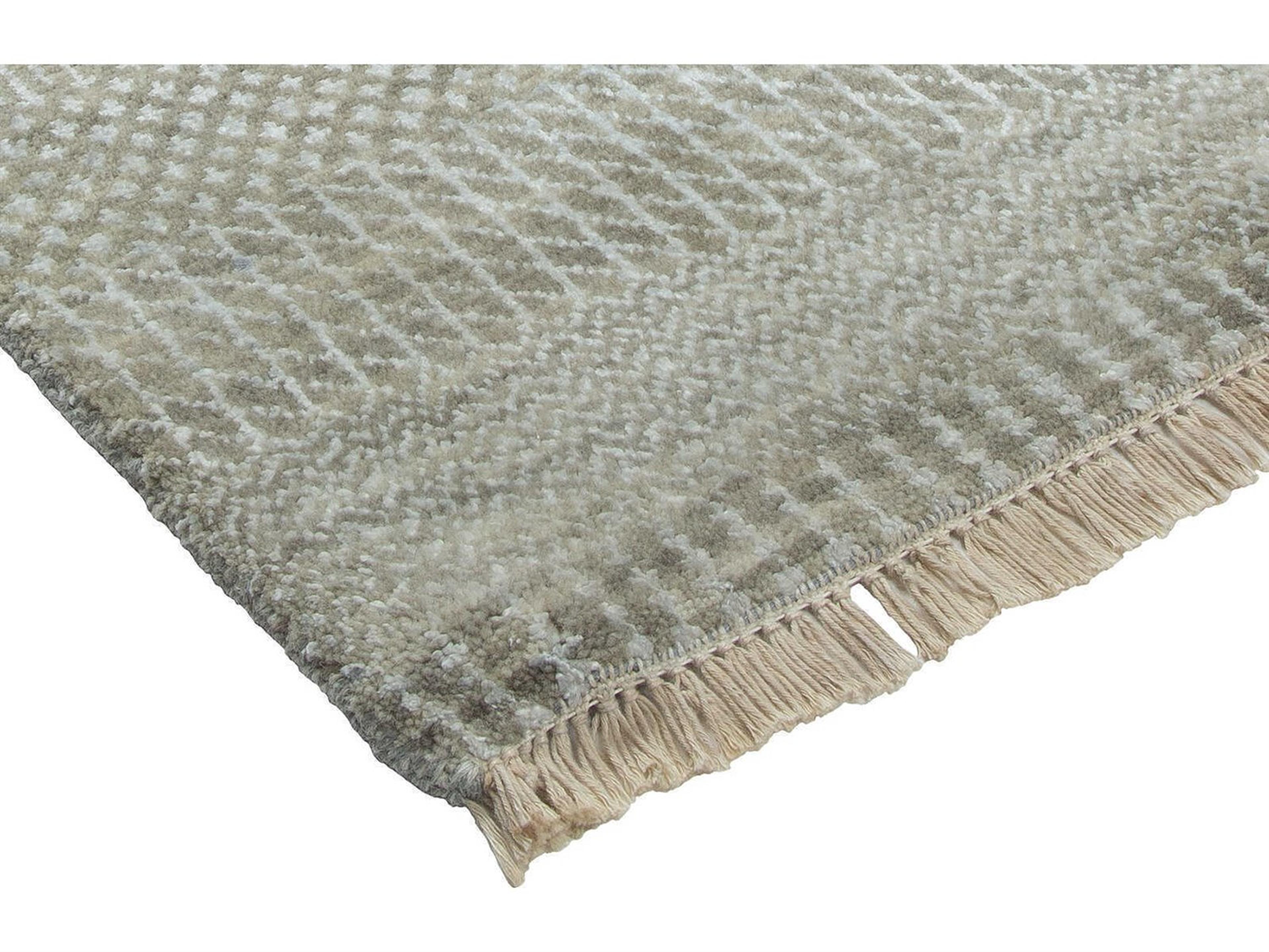 Harounian Rugs Mirage Light Mocha - Silver Area Rug