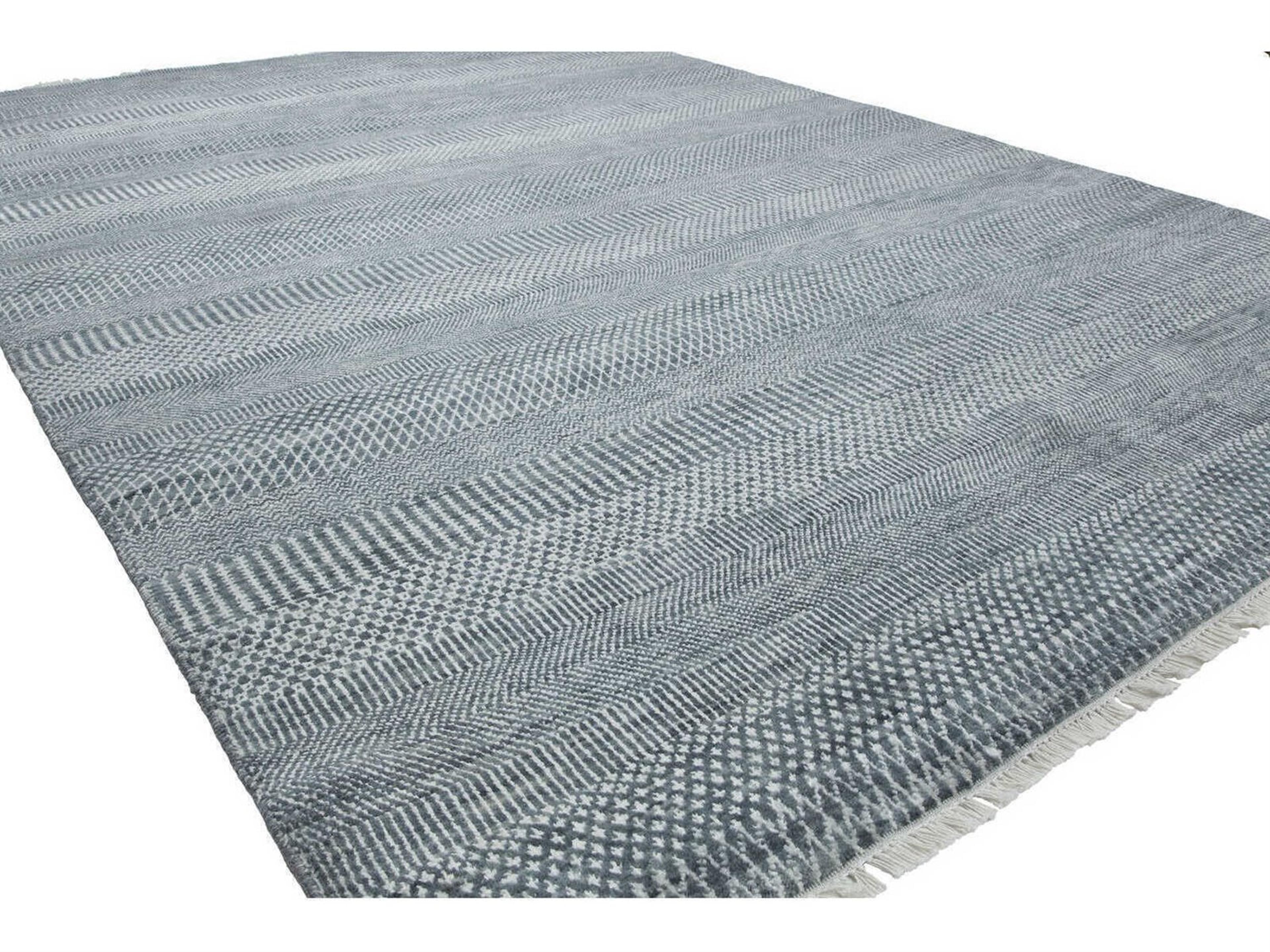 Harounian Rugs Mirage Navy - Silver Area Rug