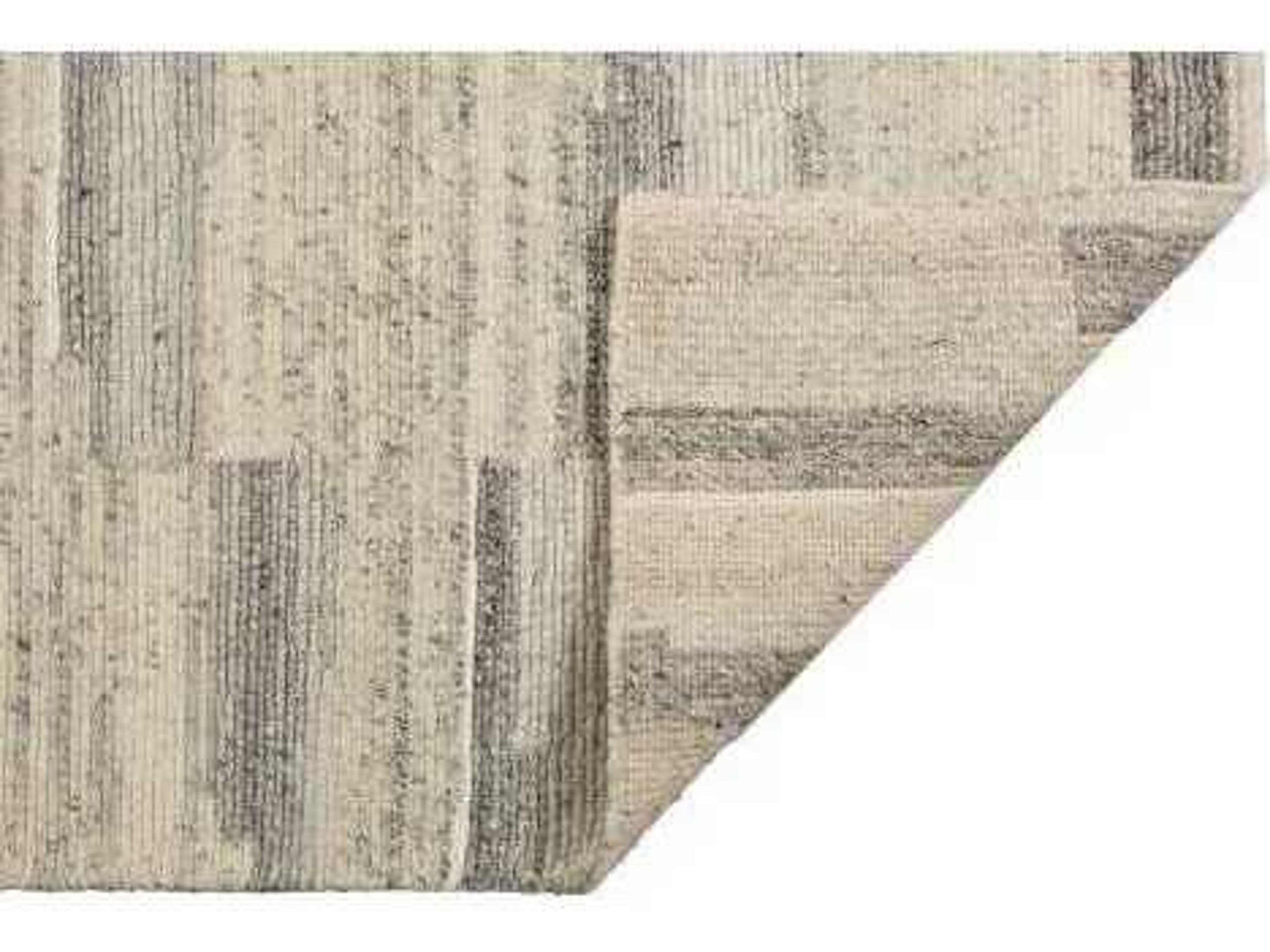 Harounian Rugs Nepali  Gray Area Rug