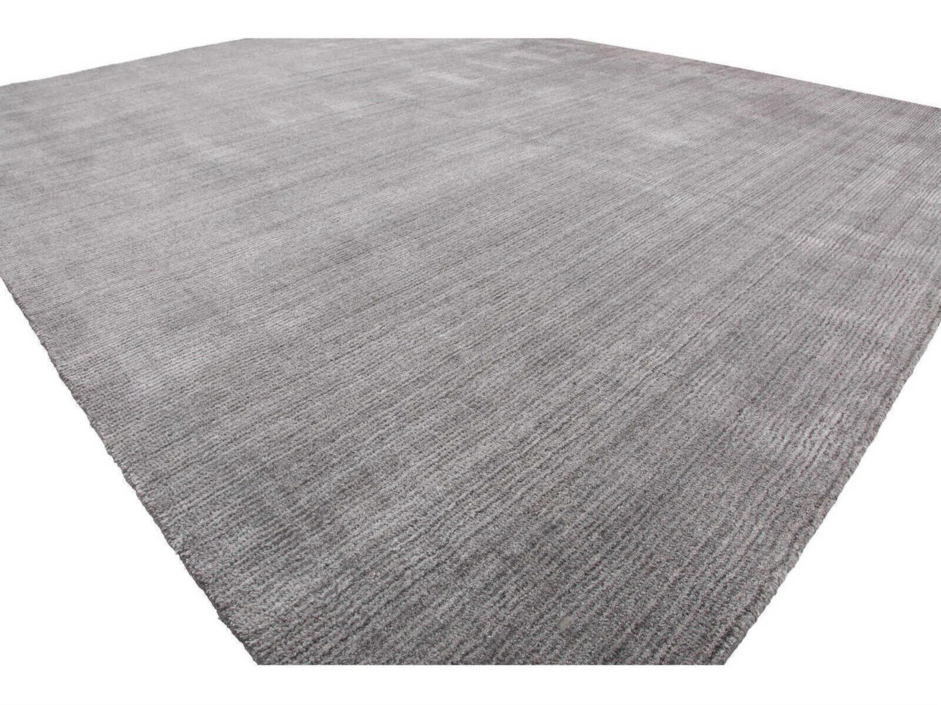 Harounian Rugs Pottery Grey Area Rug