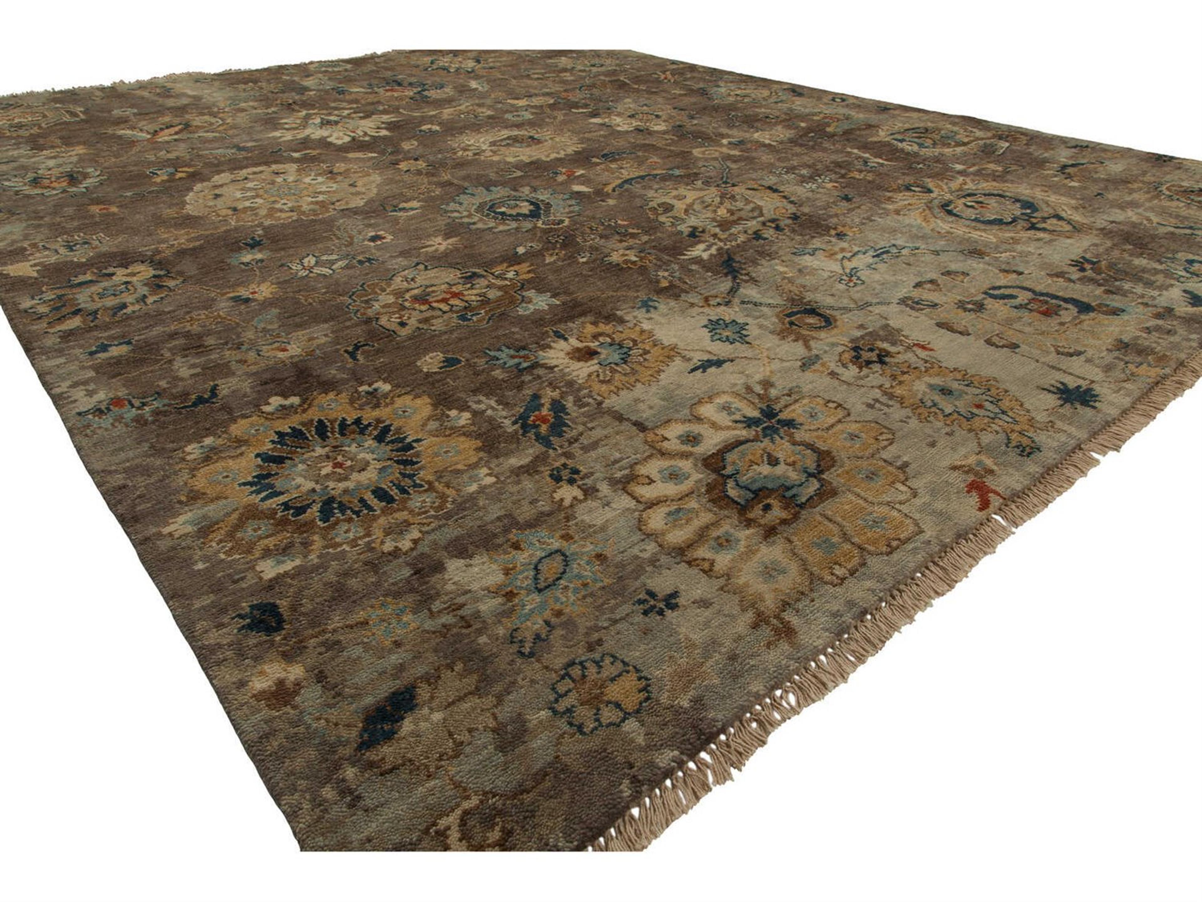 Harounian Rugs Premia  Brown Area Rug