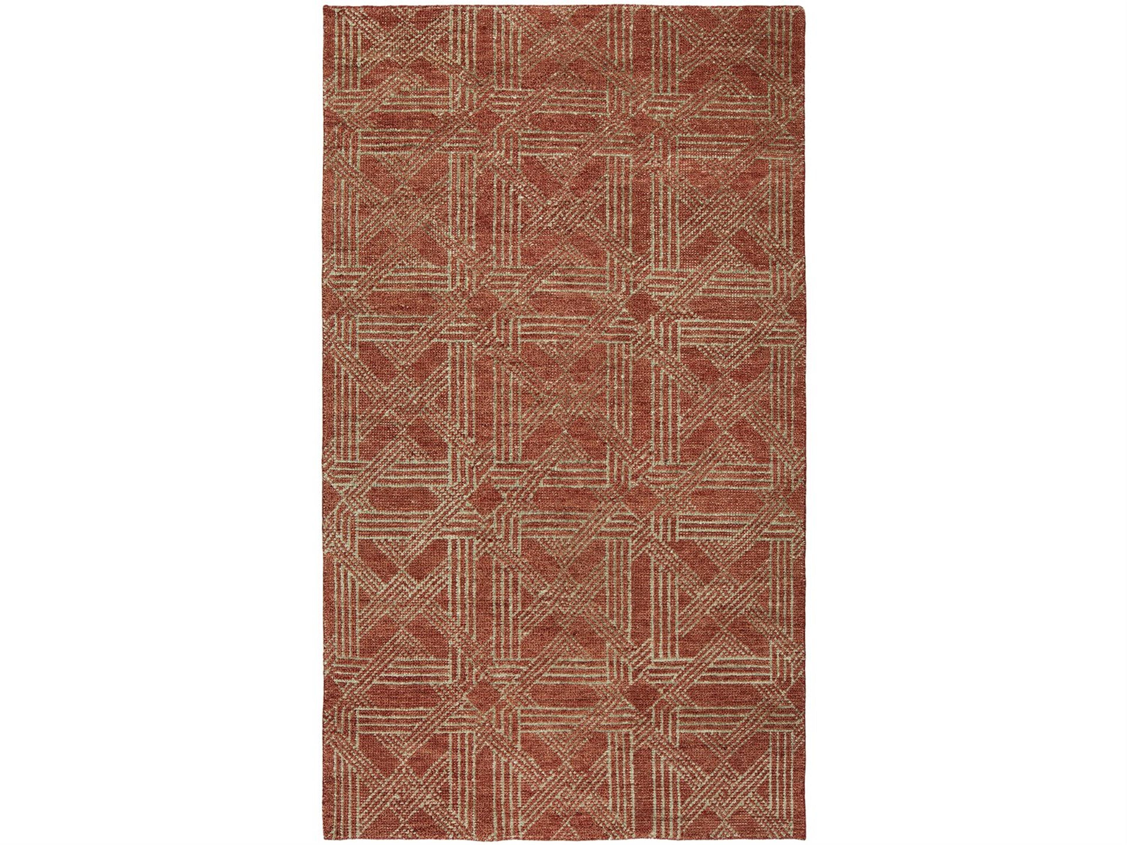 Vesta Red Area Rug