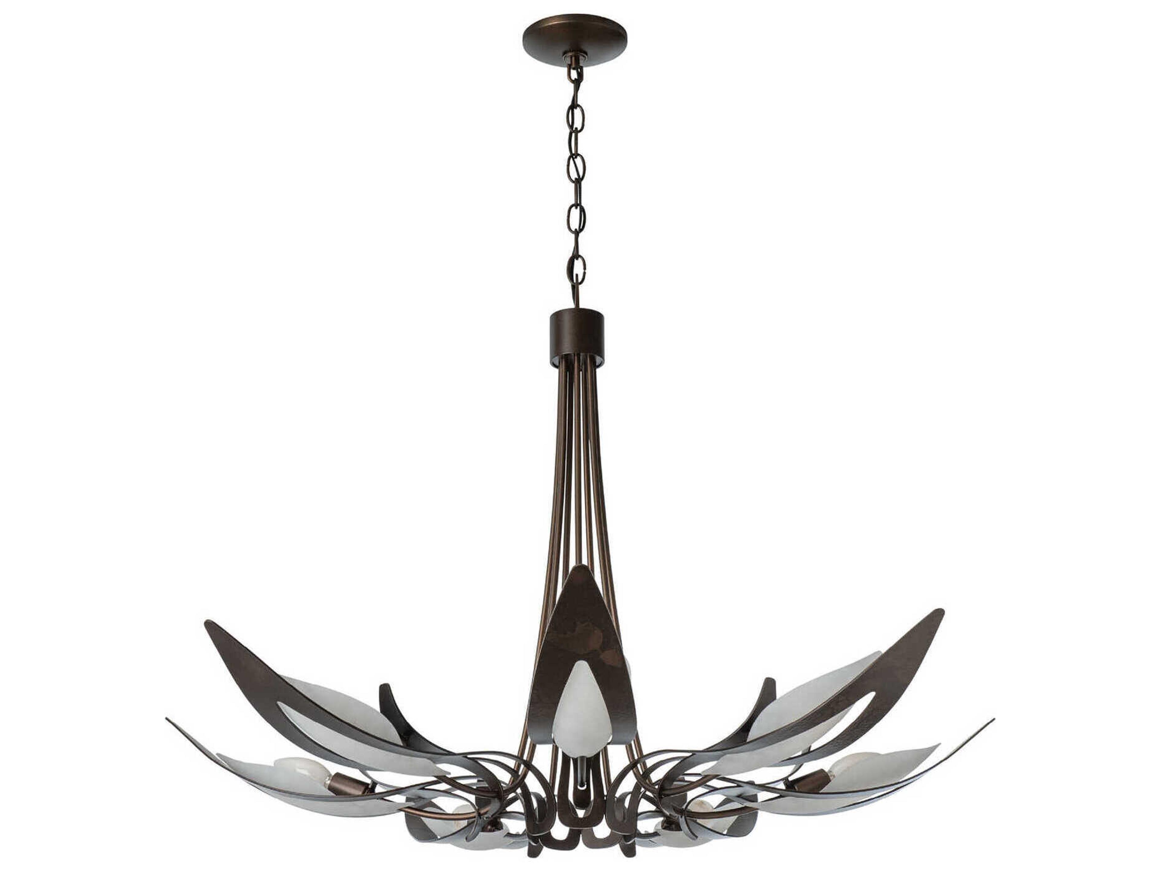 Hubbardton Forge Parasol 7-Light Candelabra Chandelier