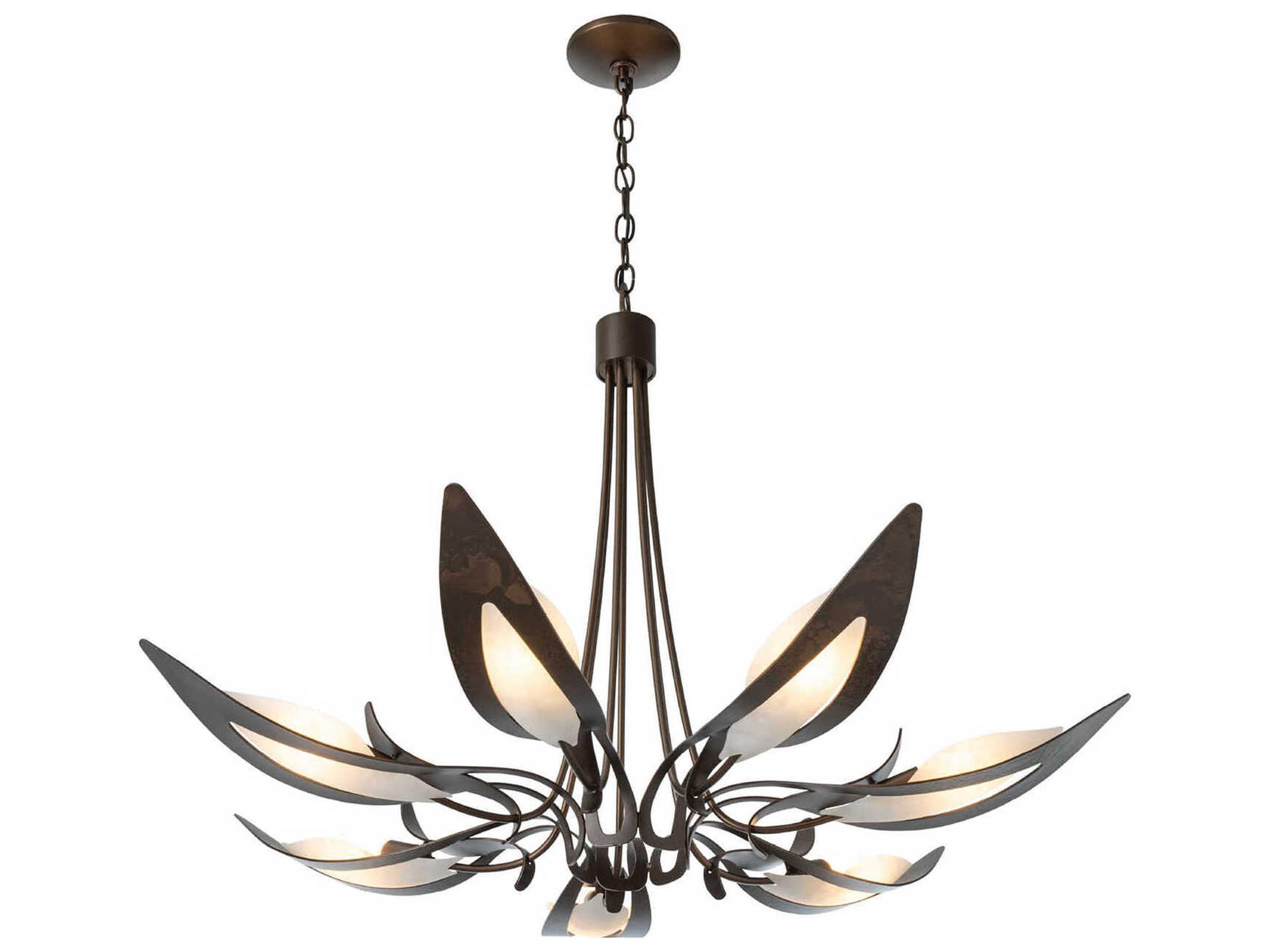 Hubbardton Forge Parasol 7-Light Candelabra Chandelier