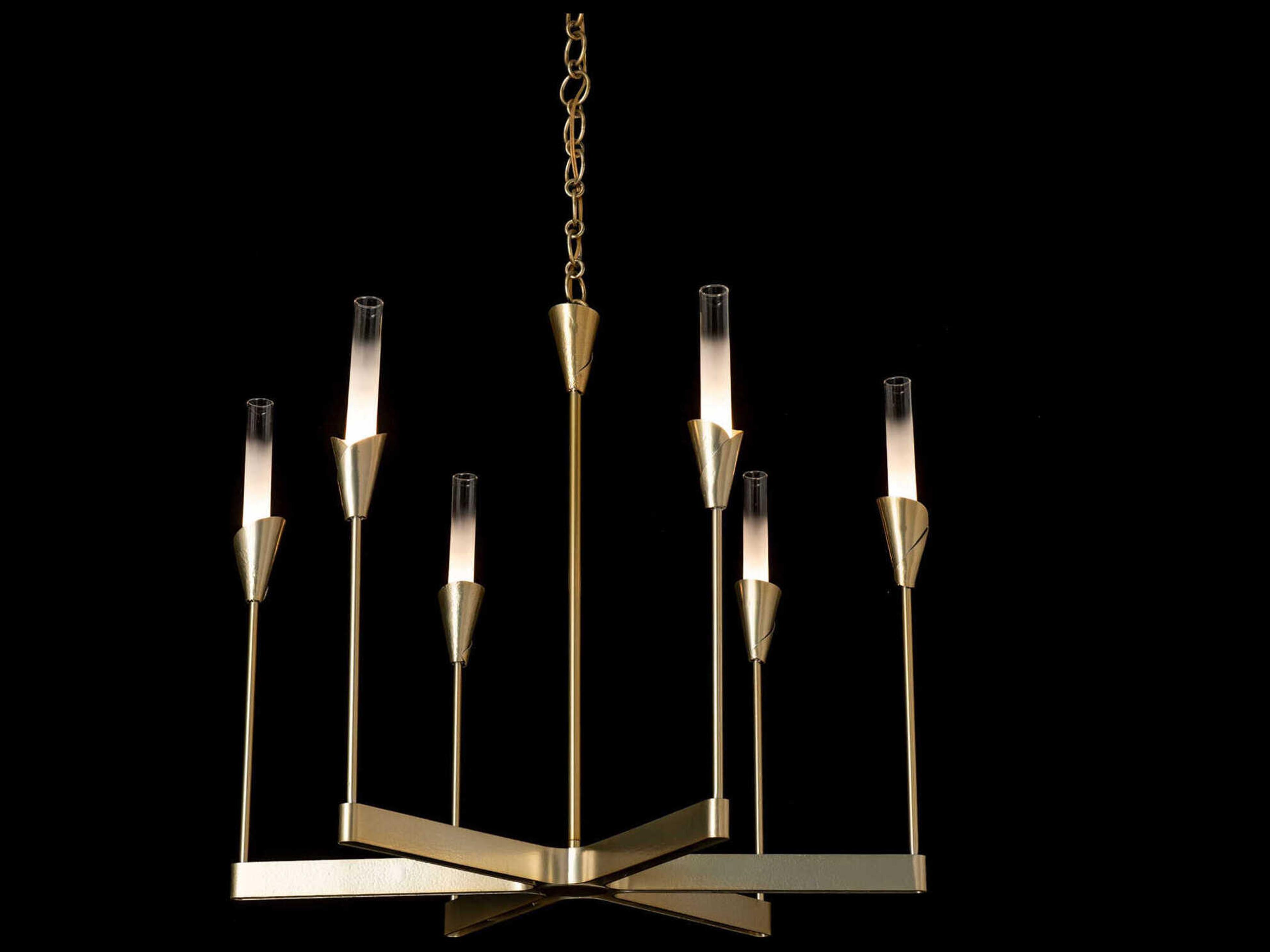 Hubbardton Forge Lilium 6-Light Chandelier