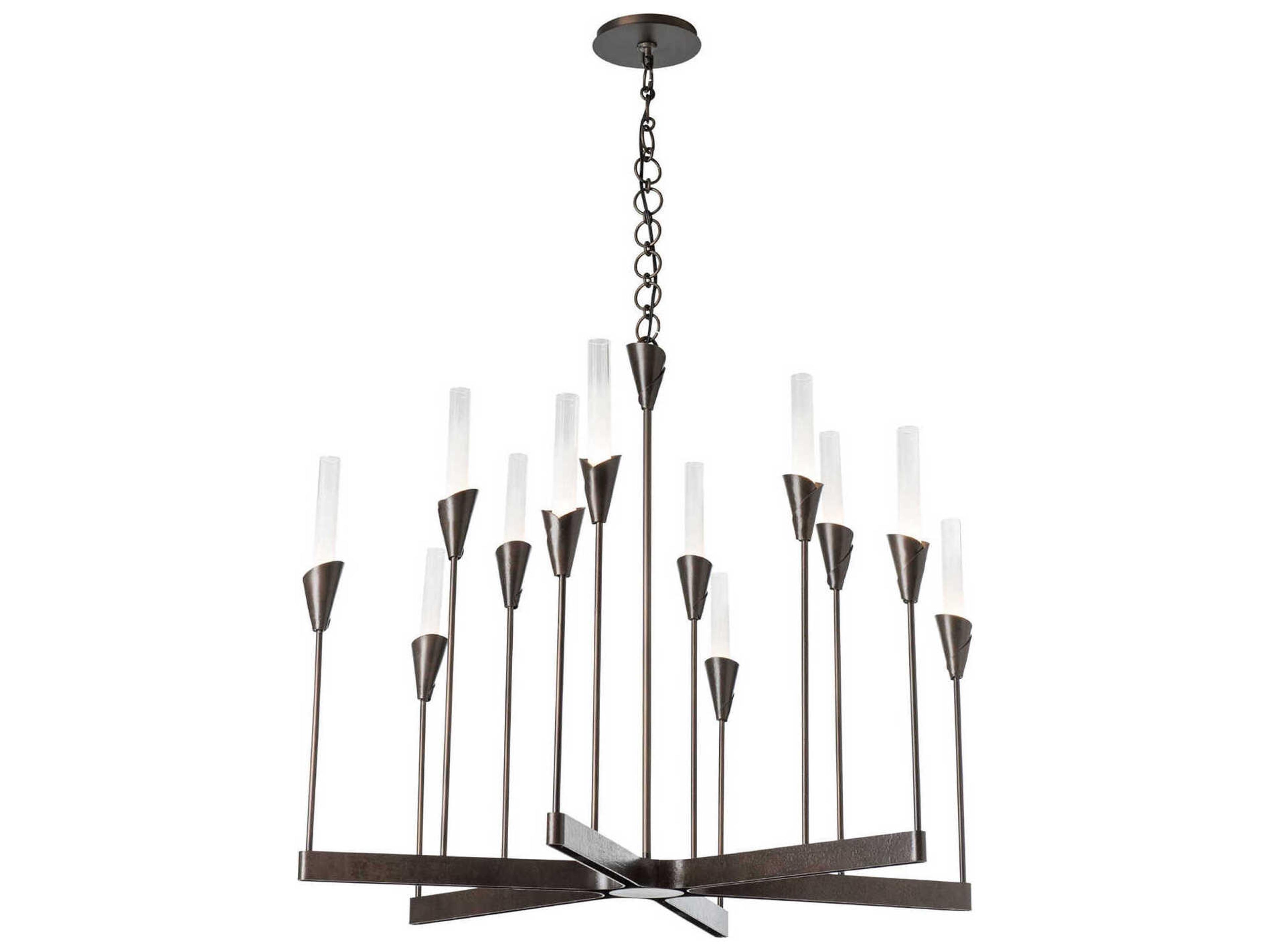 Hubbardton Forge Lilium 12-Light Chandelier