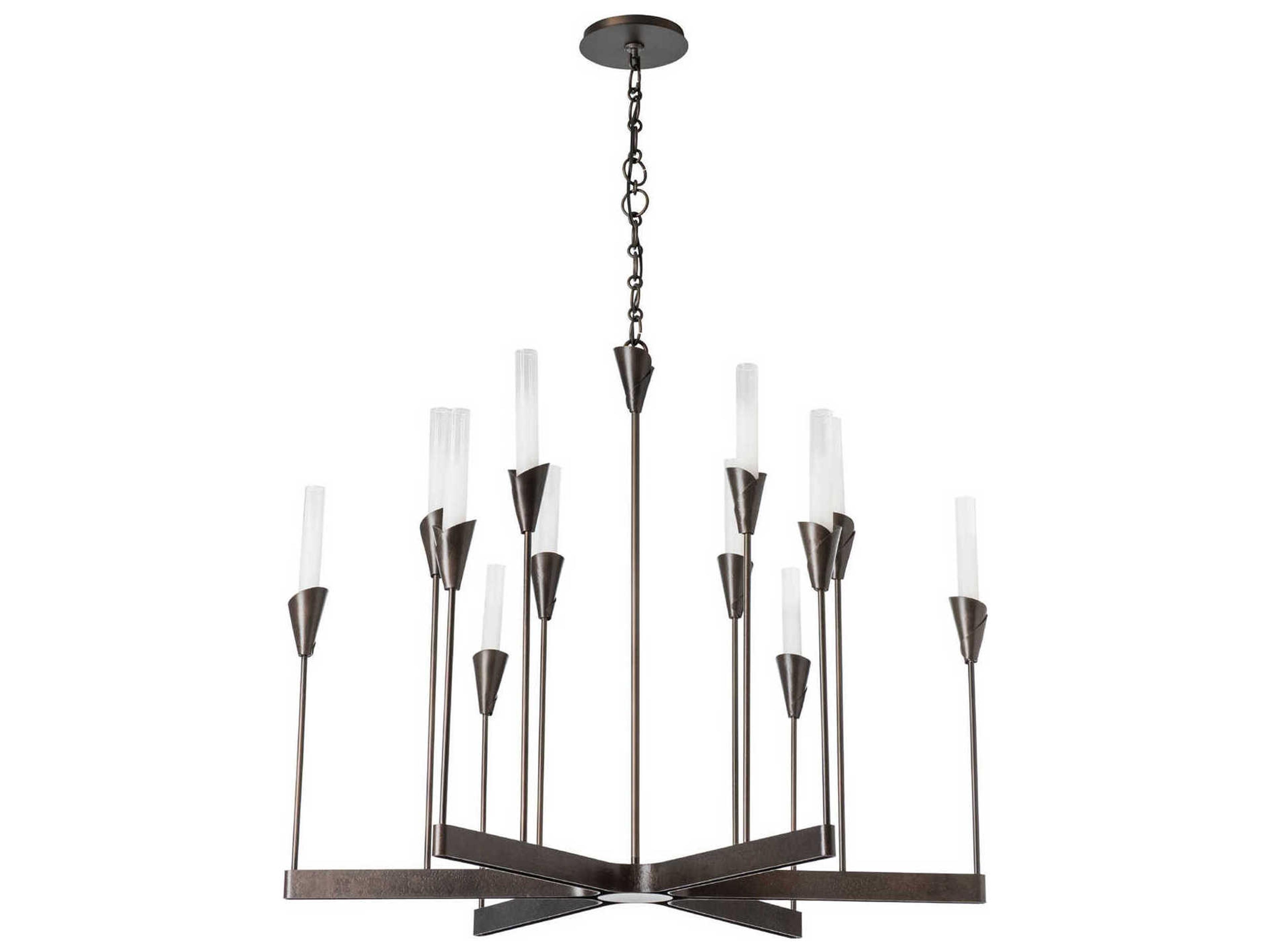 Hubbardton Forge Lilium 12-Light Chandelier