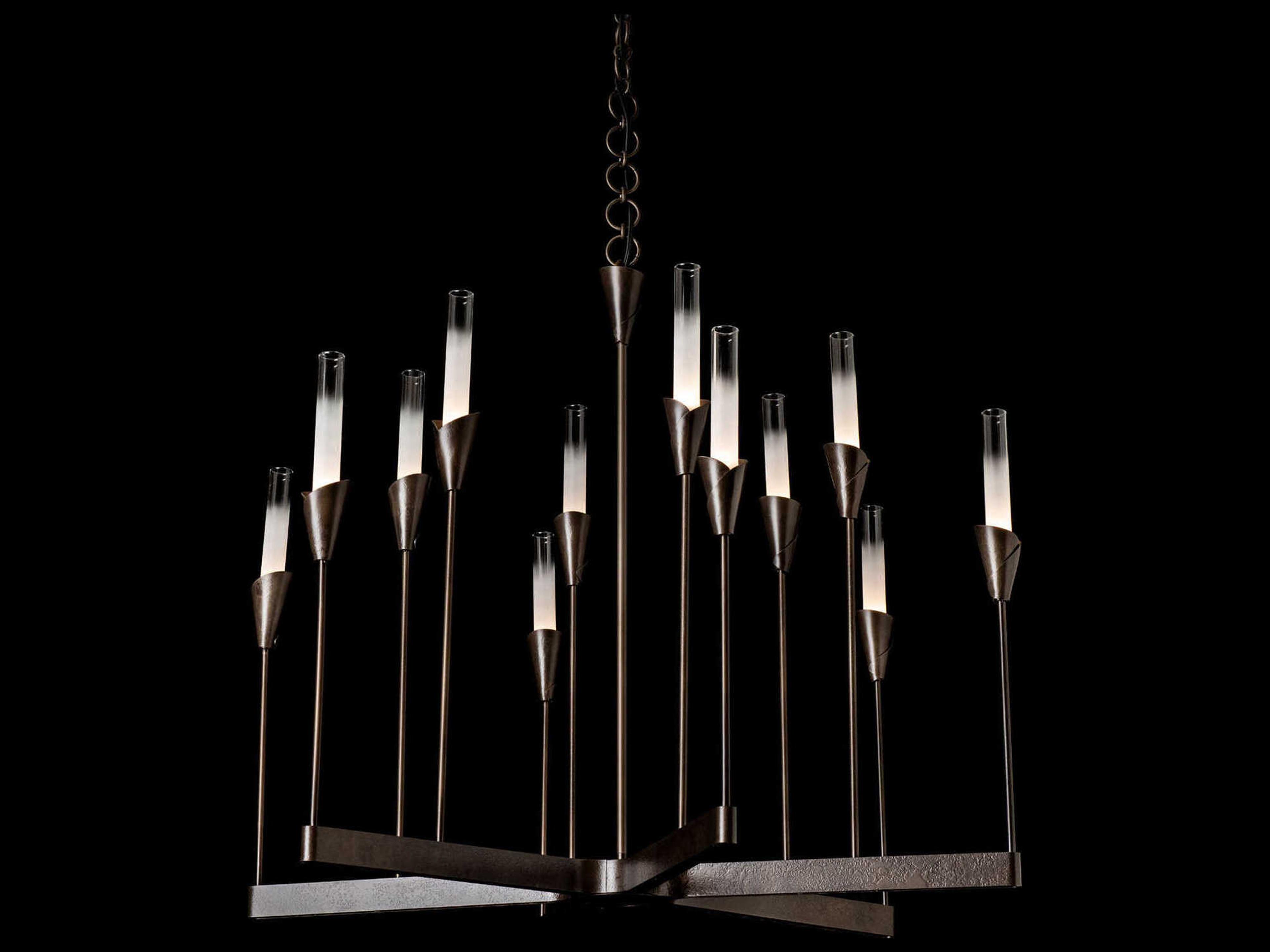 Hubbardton Forge Lilium 12-Light Chandelier