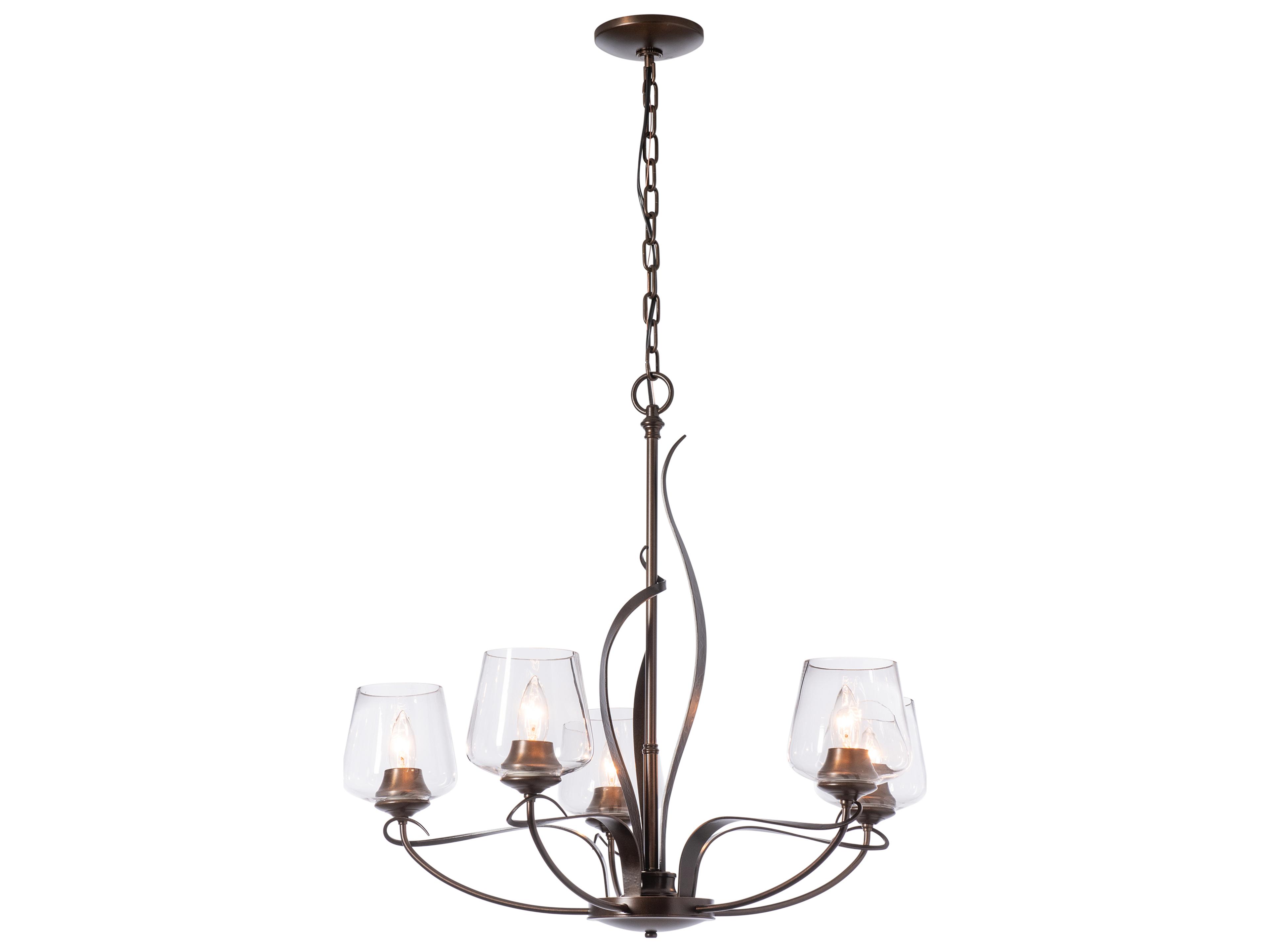 Flora 5-Arm Chandelier Hand-Forged