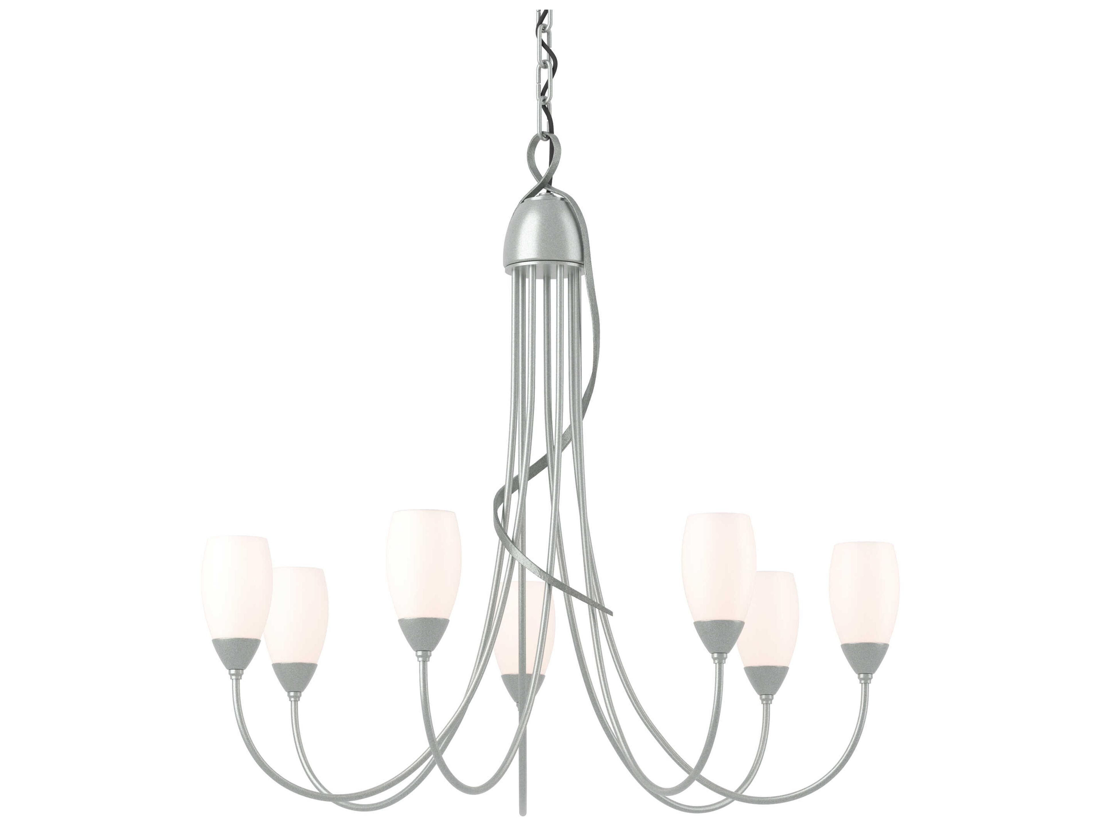 Hubbardton Forge Flora 7-Light Glass Chandelier