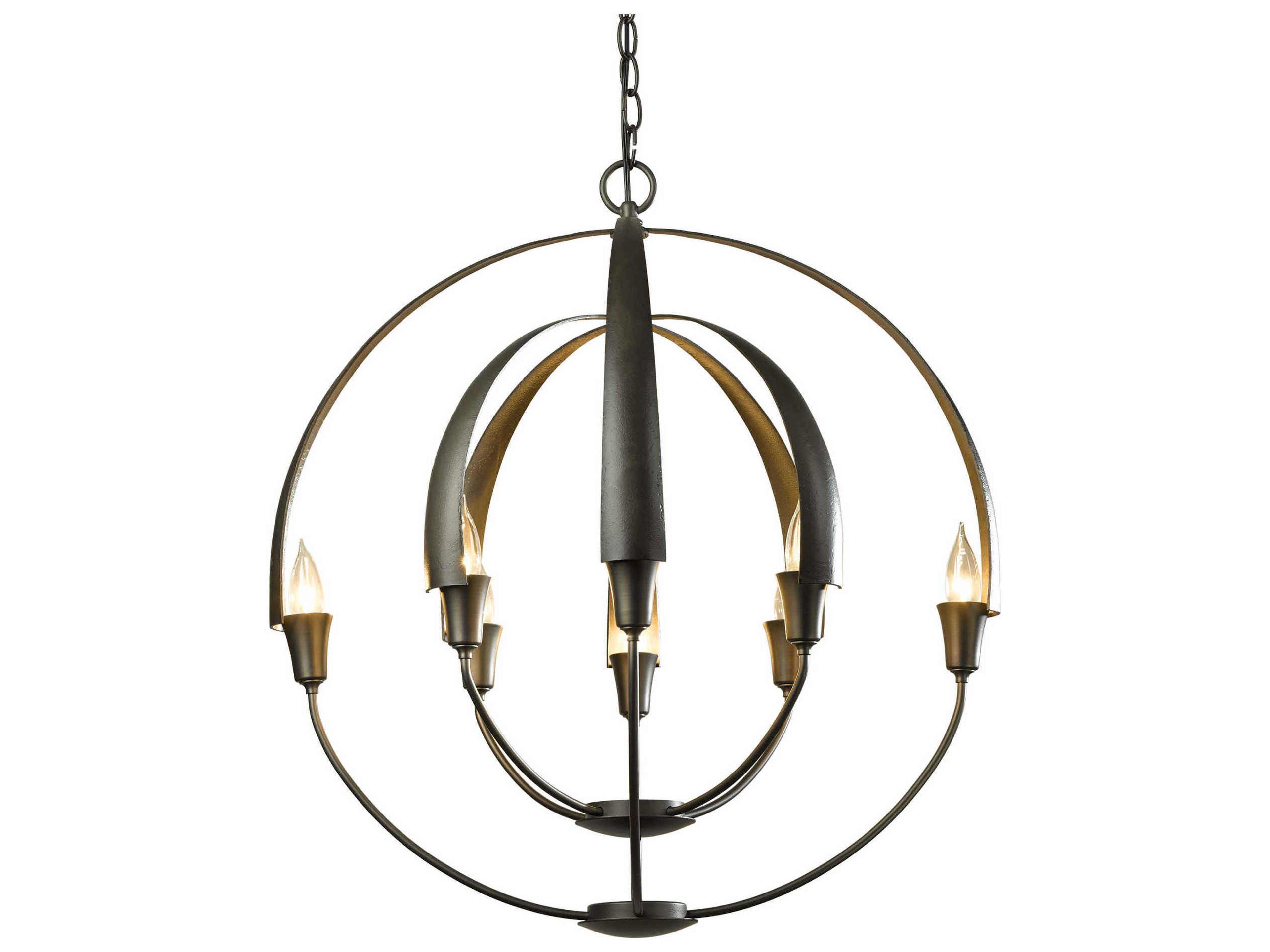Hubbardton Forge Cirque 8-Light Linear Chandelier
