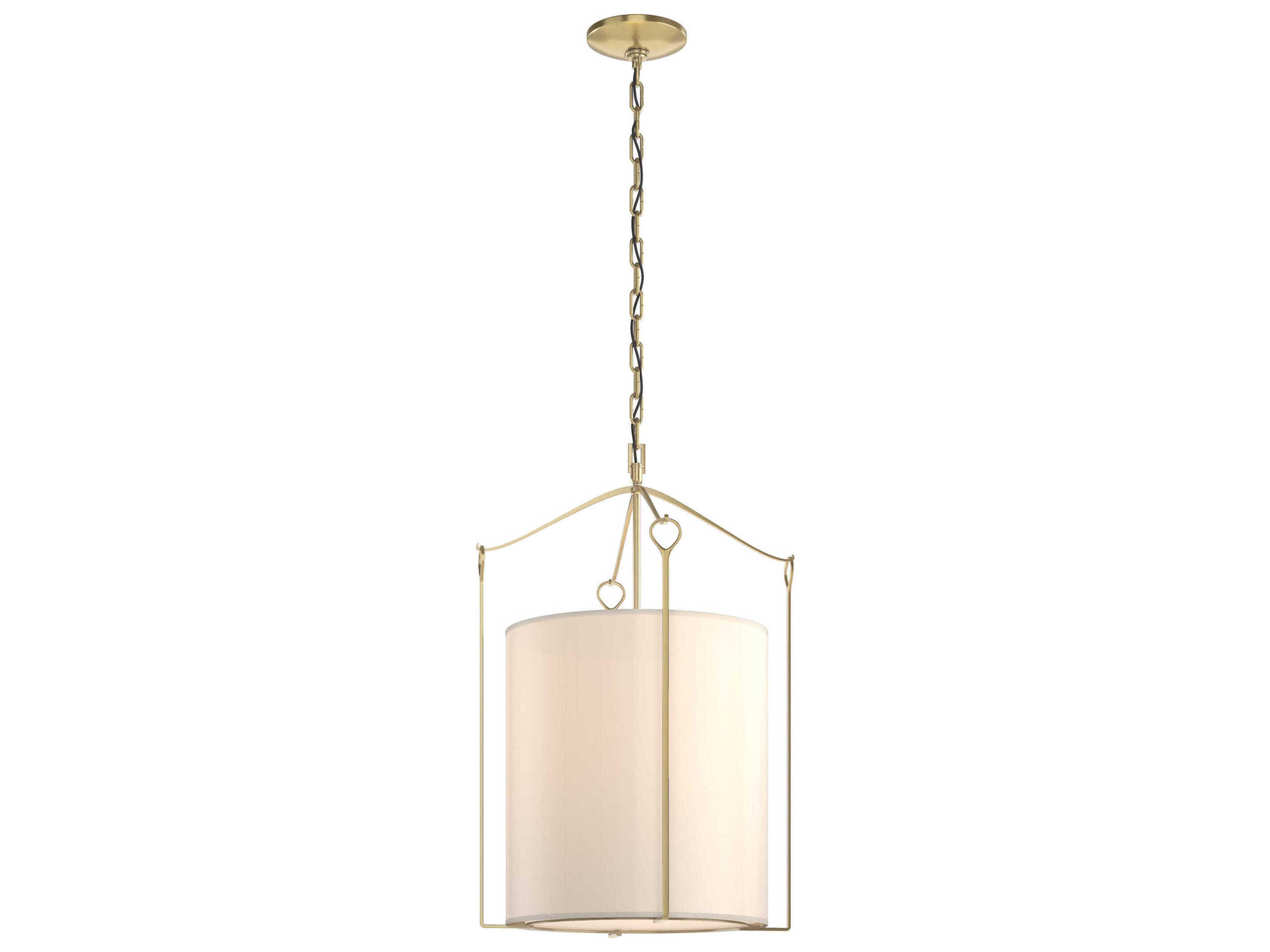 Hubbardton Forge Bow 3-Light Glass Drum Pendant