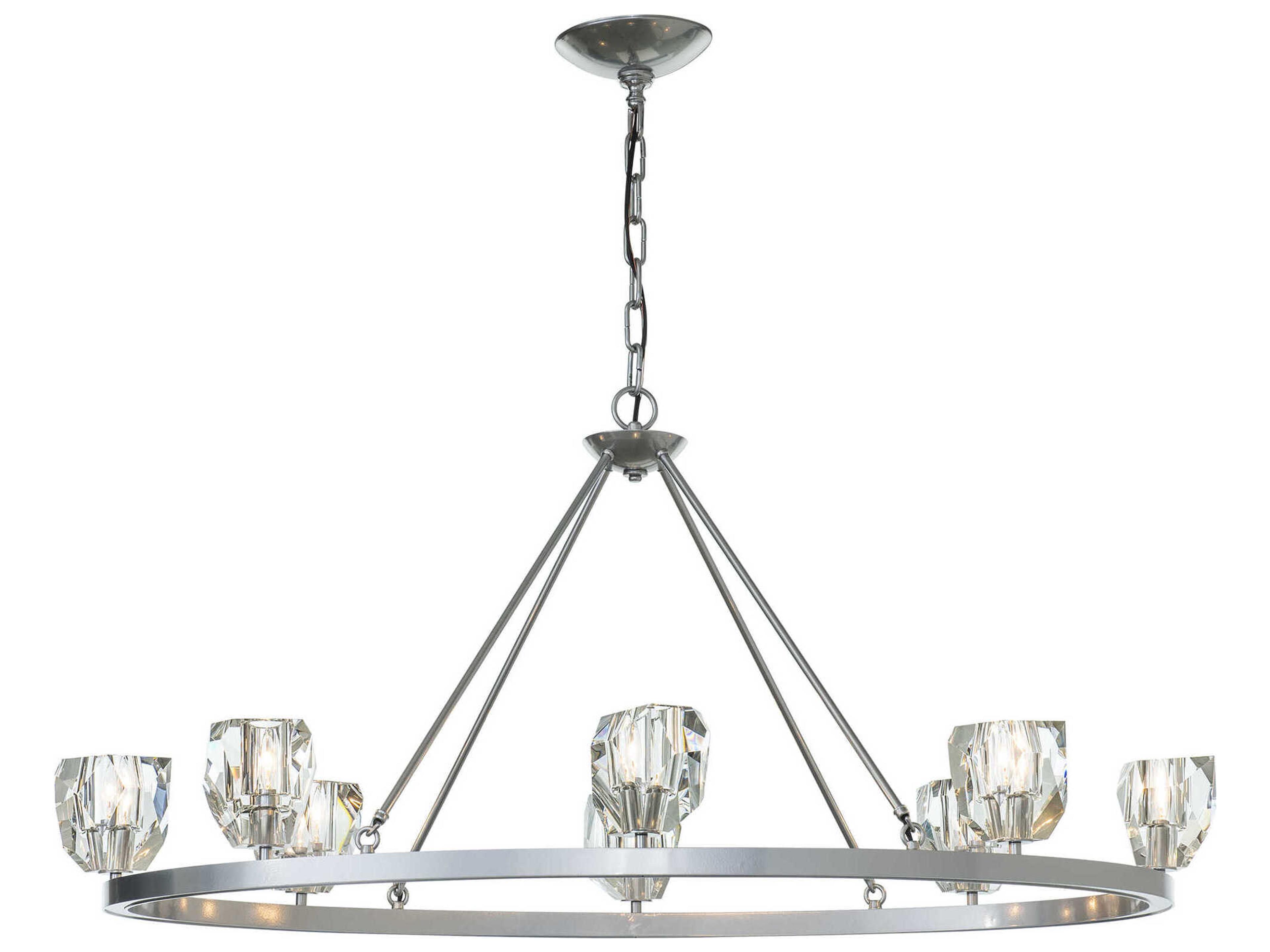 Gatsby Oval Chandelier Modern 8-Light Fixture