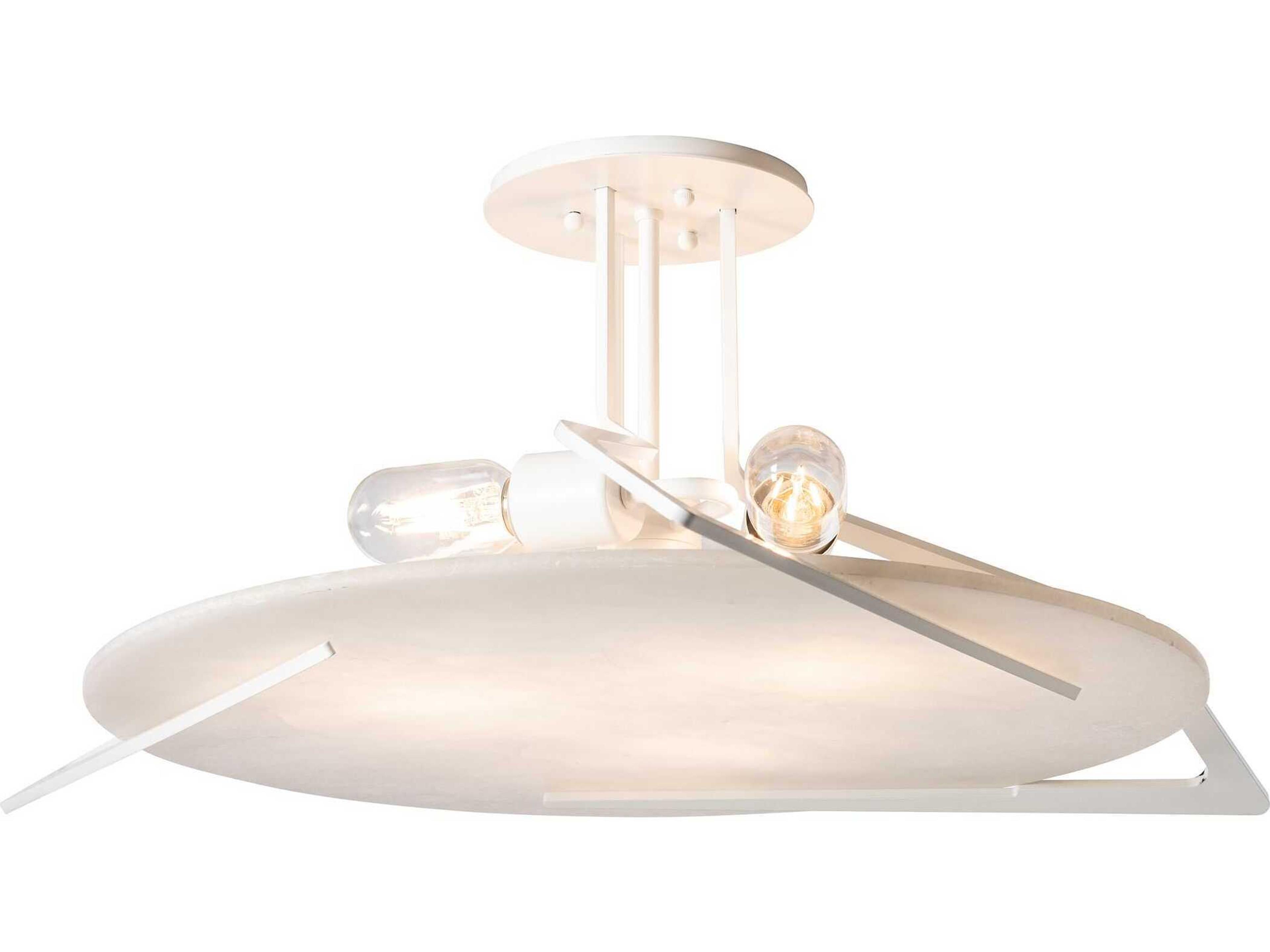 Hubbardton Forge Callisto 3-Light Semi Flush Mount