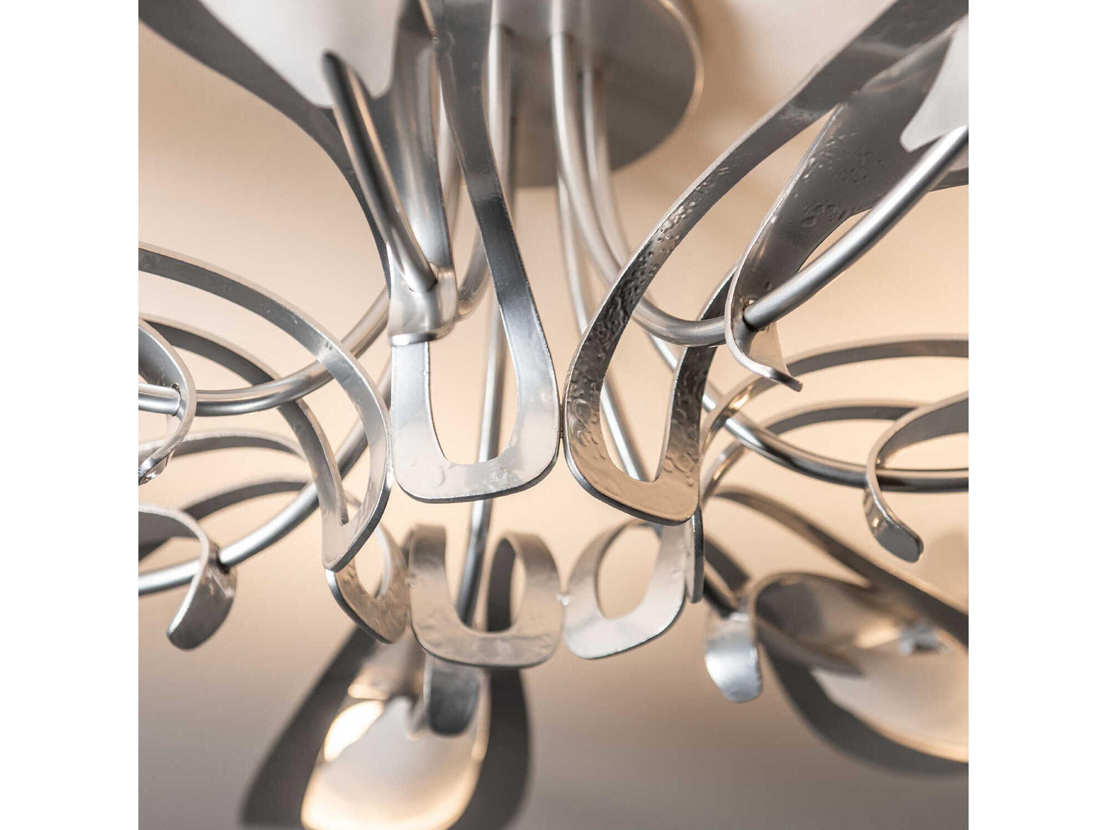 Hubbardton Forge Parasol 7-Light Semi Flush Mount