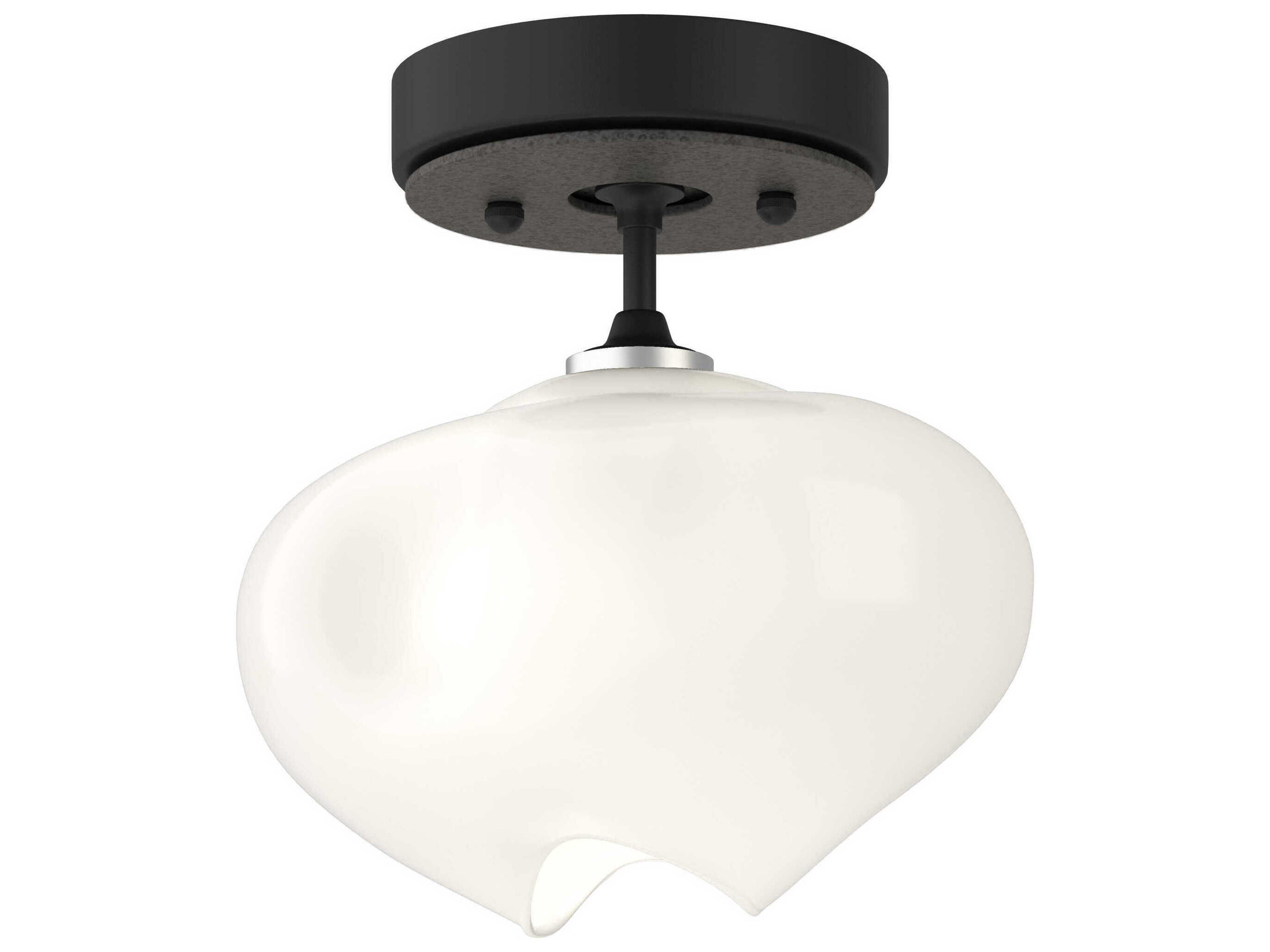 Hubbardton Forge Ume 1-Light Glass Semi Flush Mount