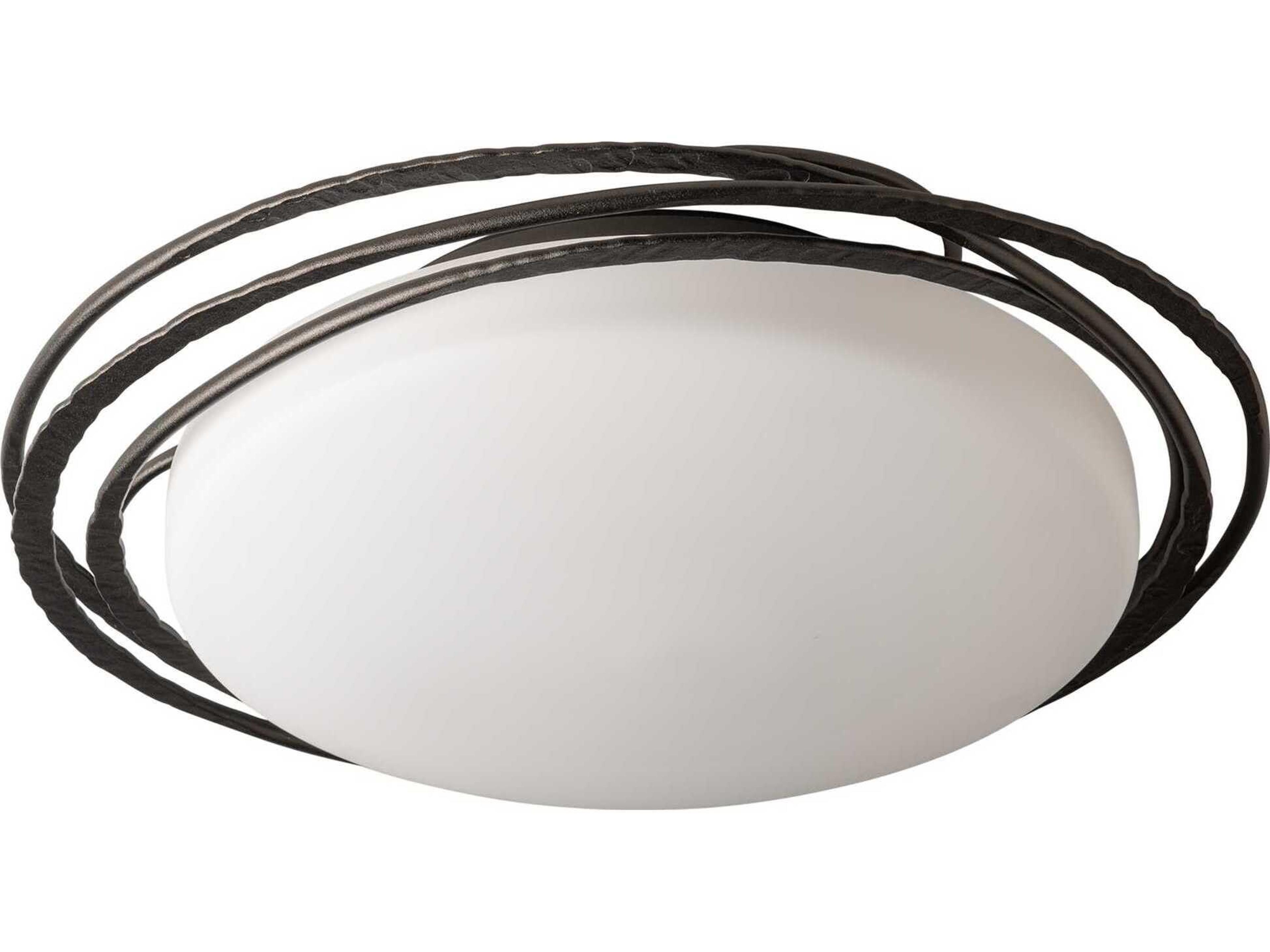 Hubbardton Forge Nova 1-Light Round Flush Mount