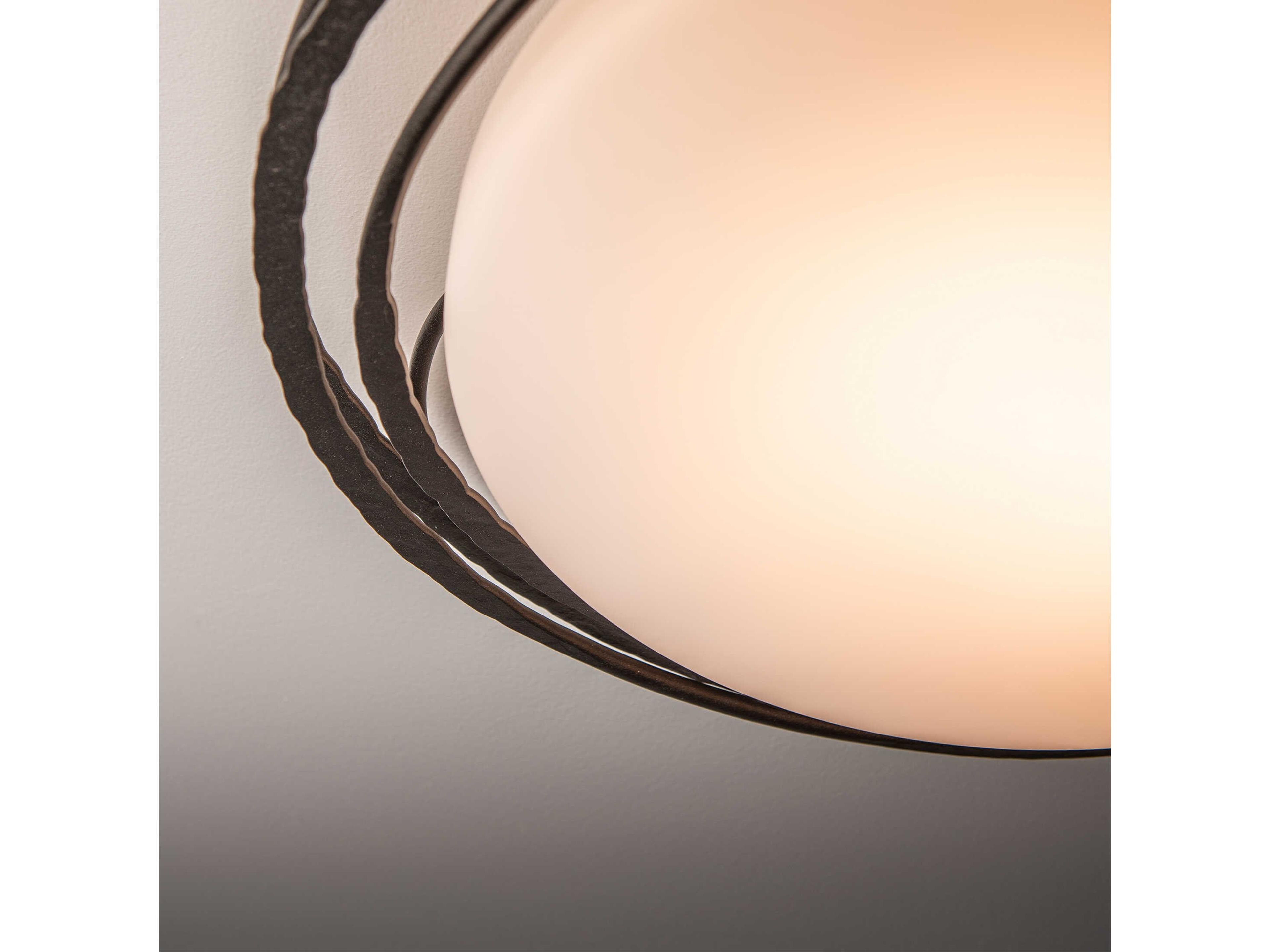 Hubbardton Forge Nova 1-Light Round Flush Mount
