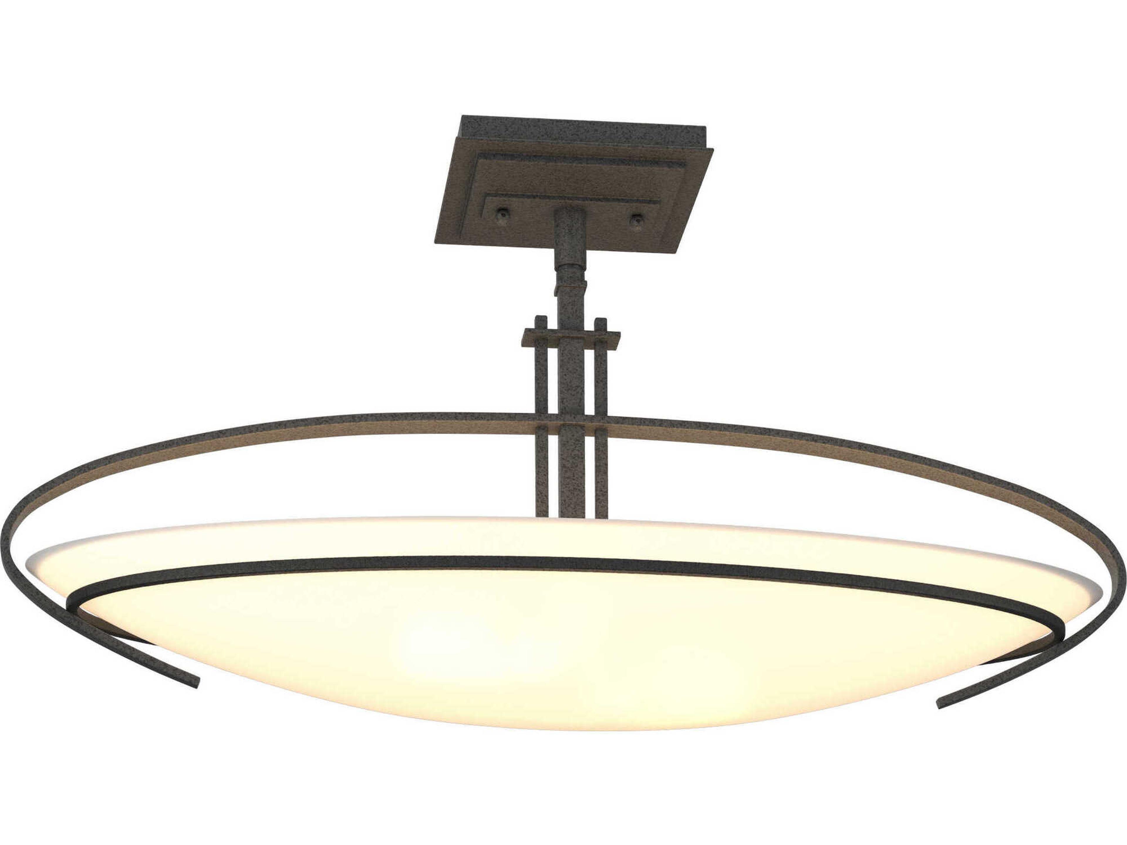 Hubbardton Forge Mackintosh 2-Light Glass Bowl Semi Flush Mount