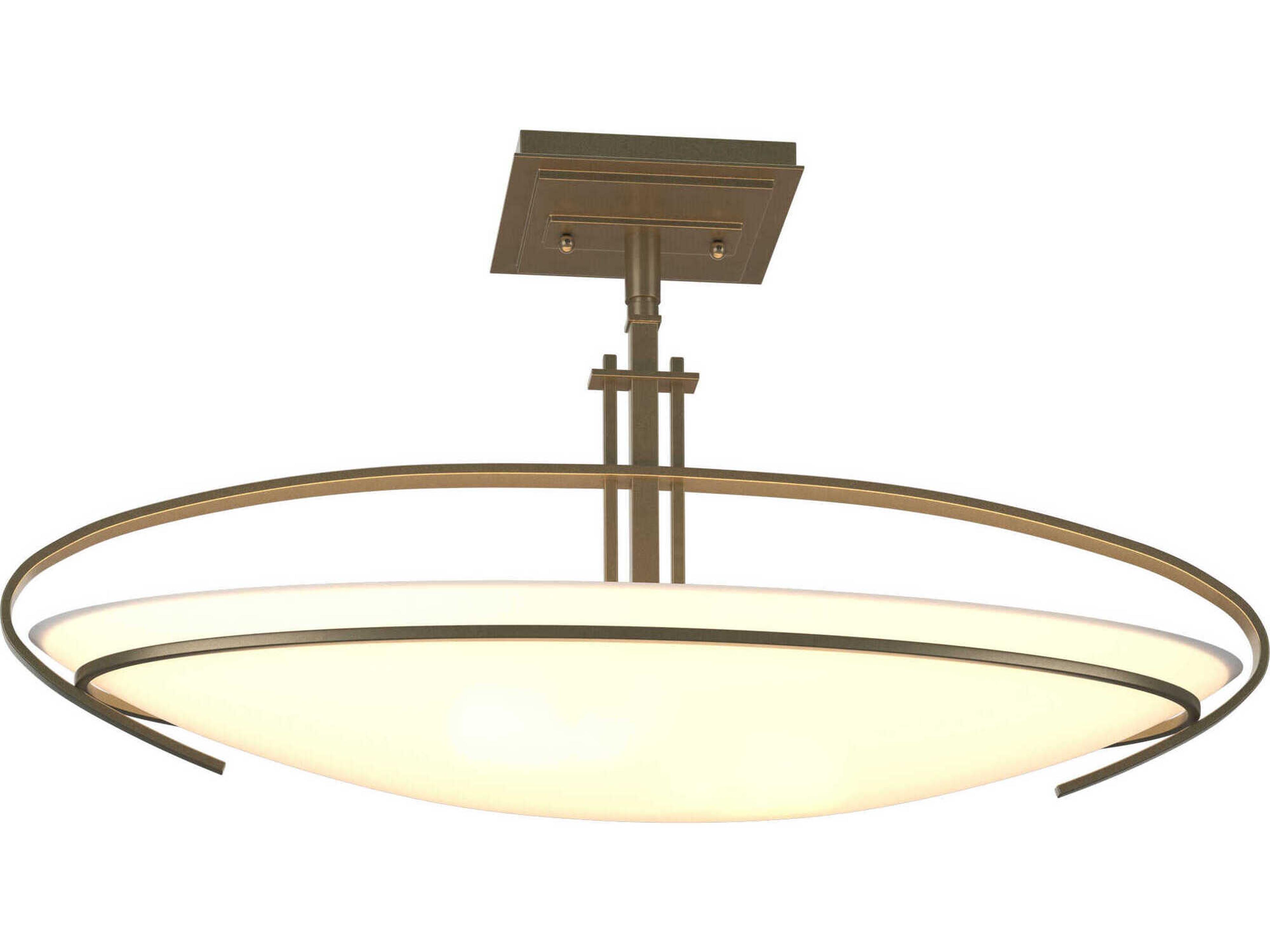 Hubbardton Forge Mackintosh 2-Light Glass Bowl Semi Flush Mount