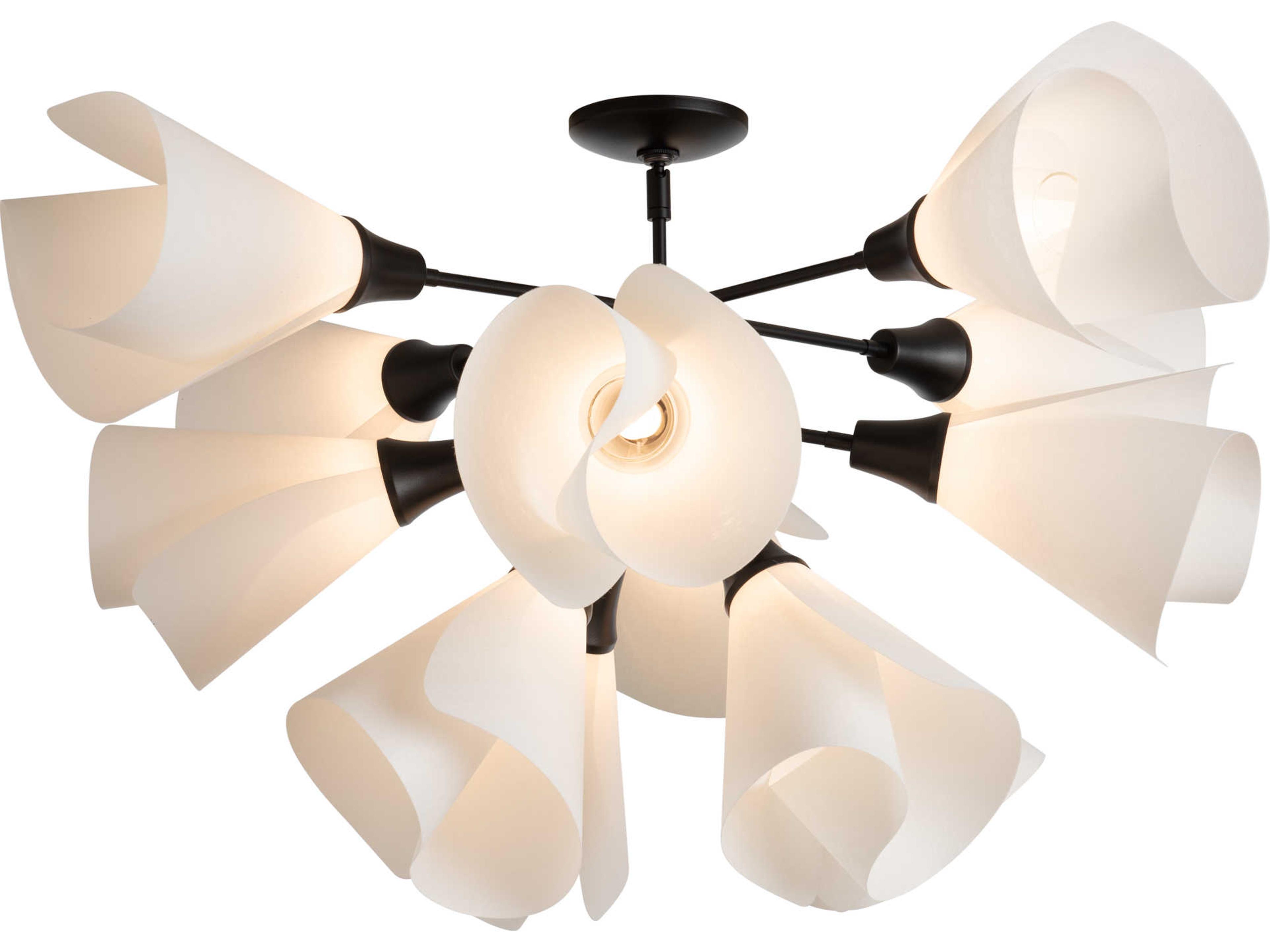 Hubbardton Forge Mobius 12-Light LED Semi Flush Mount