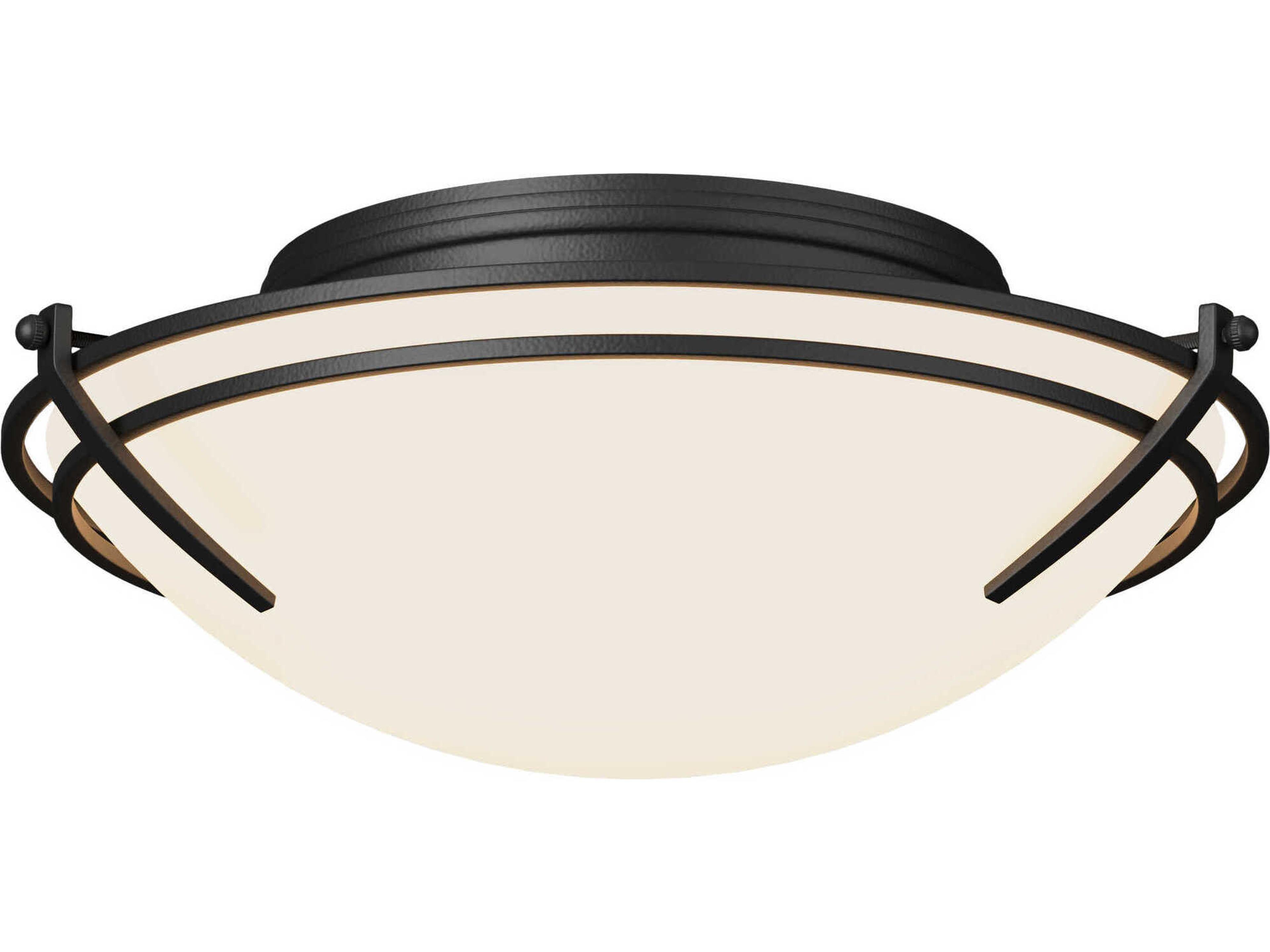 Hubbardton Forge Presidio Tryne 2-Light Glass Bowl Flush Mount