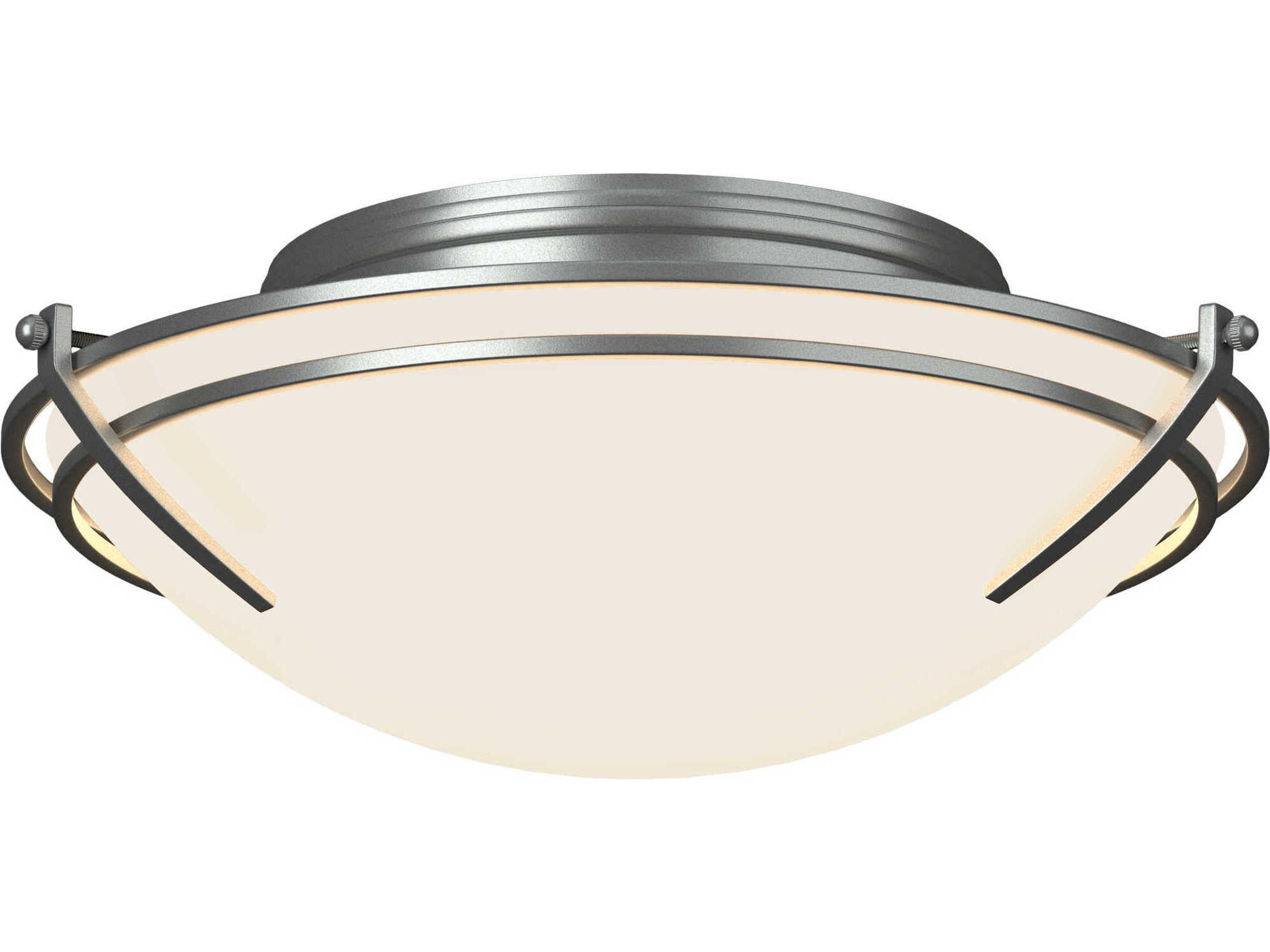 Hubbardton Forge Presidio Tryne 2-Light Glass Bowl Flush Mount