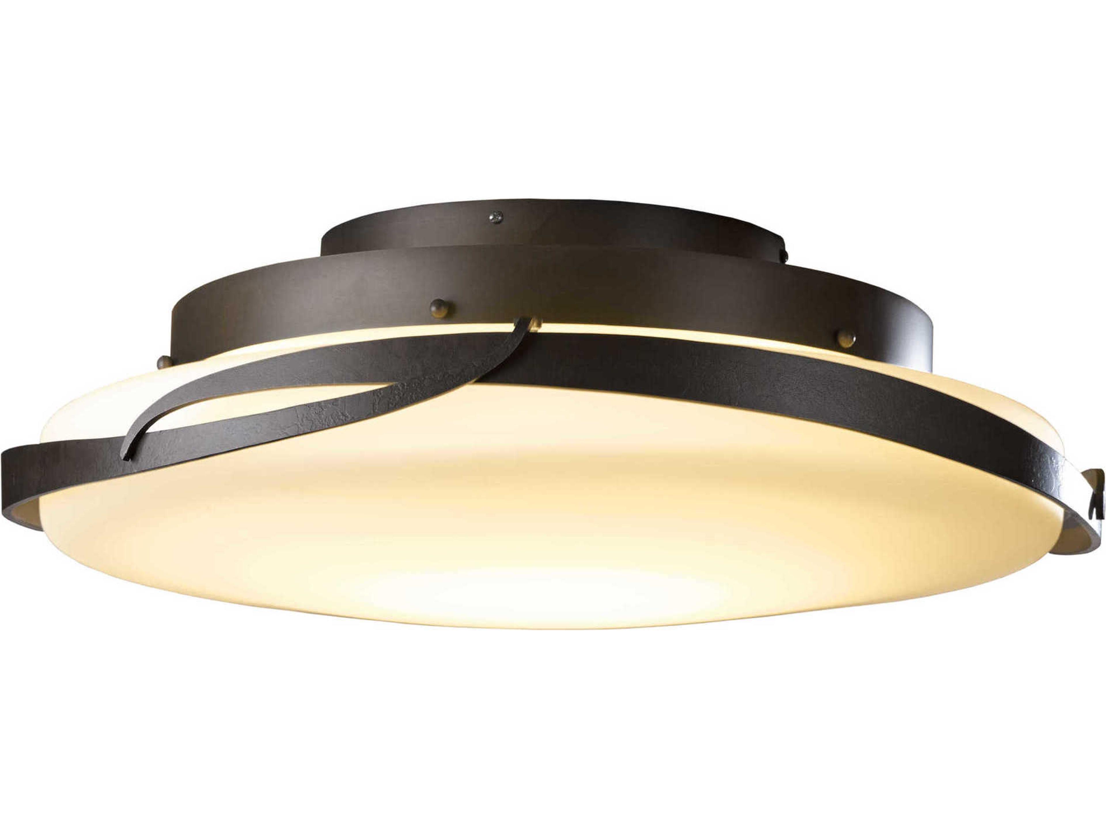 Hubbardton Forge Flora Glass LED Round Flush Mount