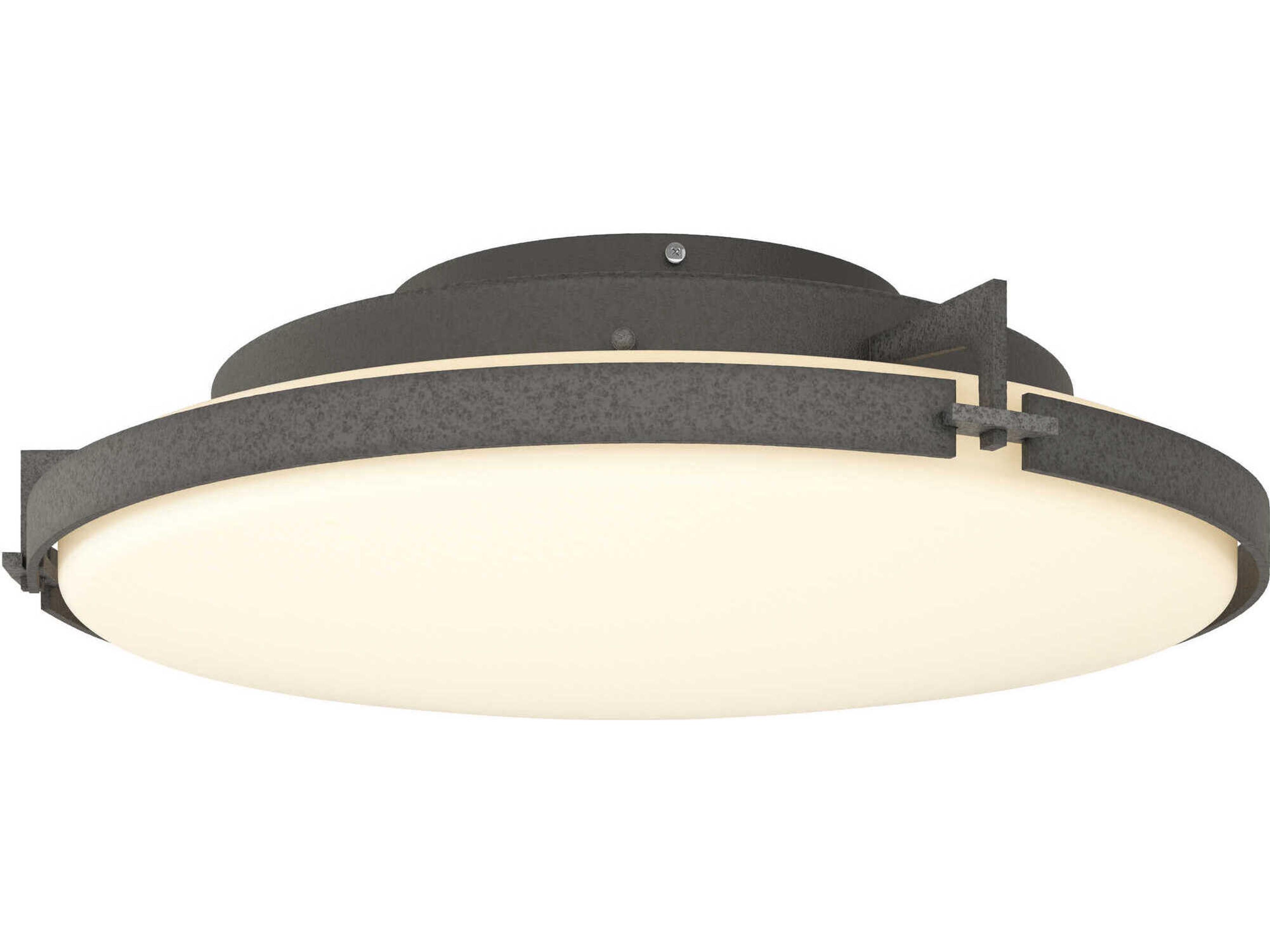Hubbardton Forge Metra Glass LED Bowl Flush Mount