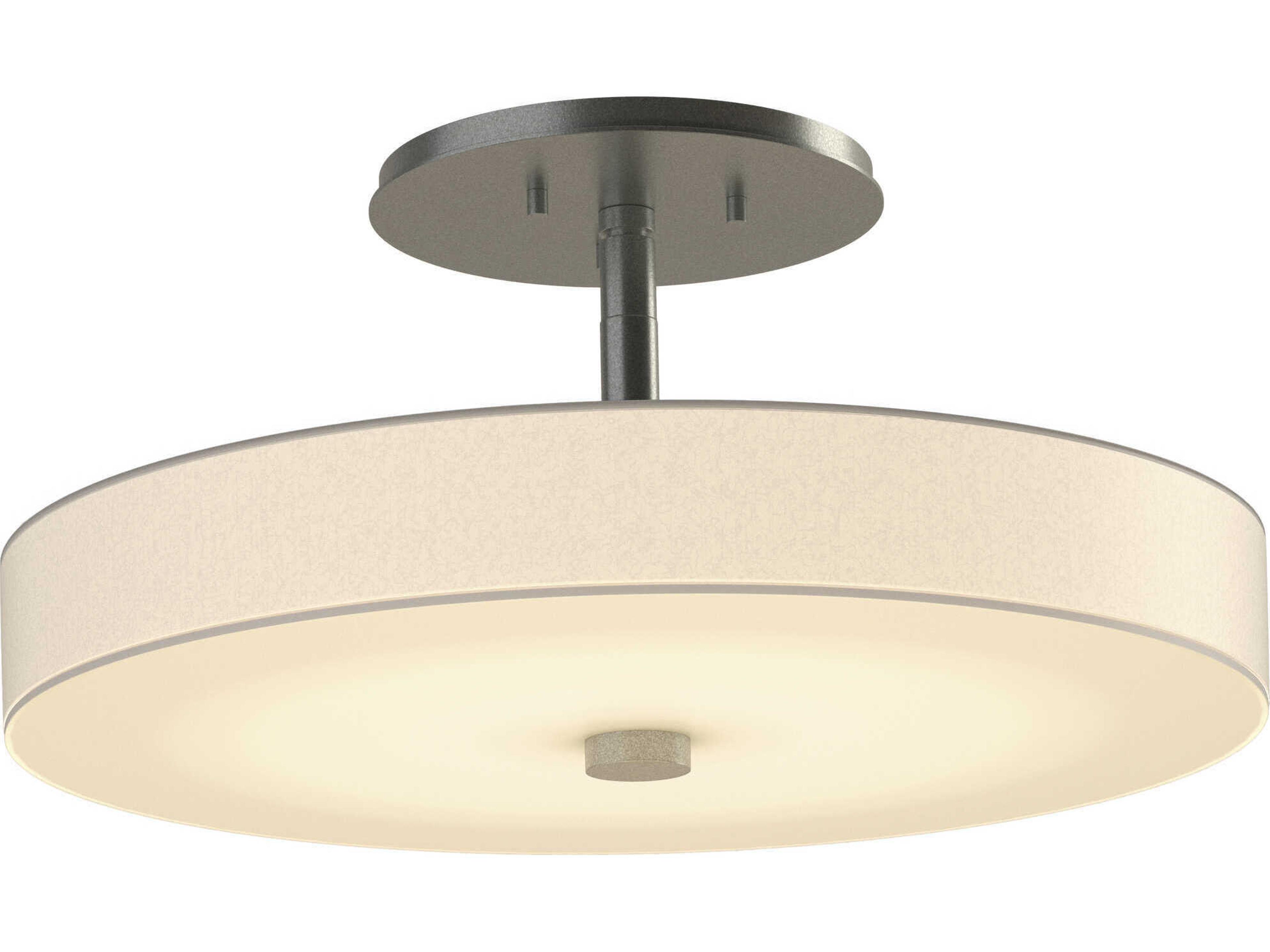Hubbardton Forge Disq LED Round Semi Flush Mount