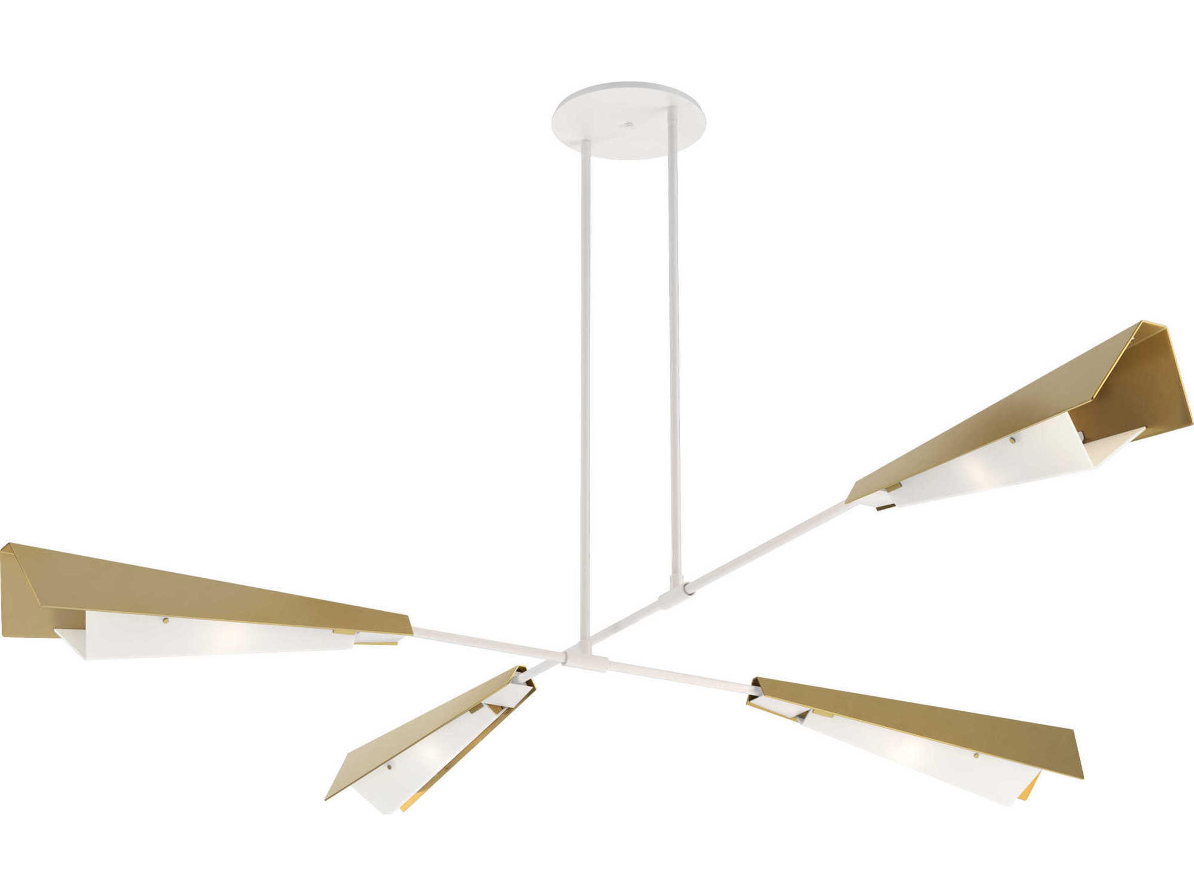 Vertex Large Pendant Semi-Flush Sculptural Lighting